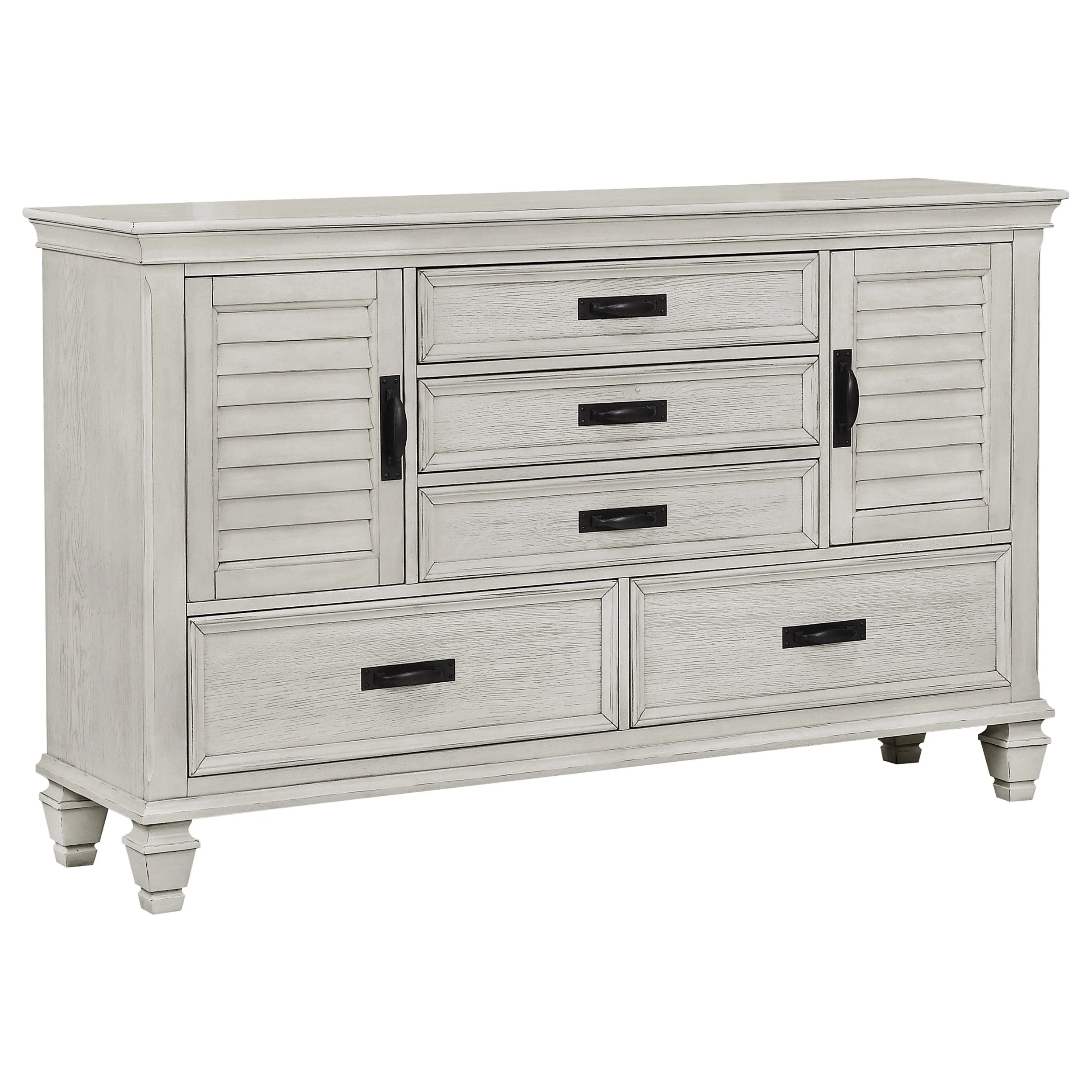 Franco Bedroom Set Distressed - Image 26