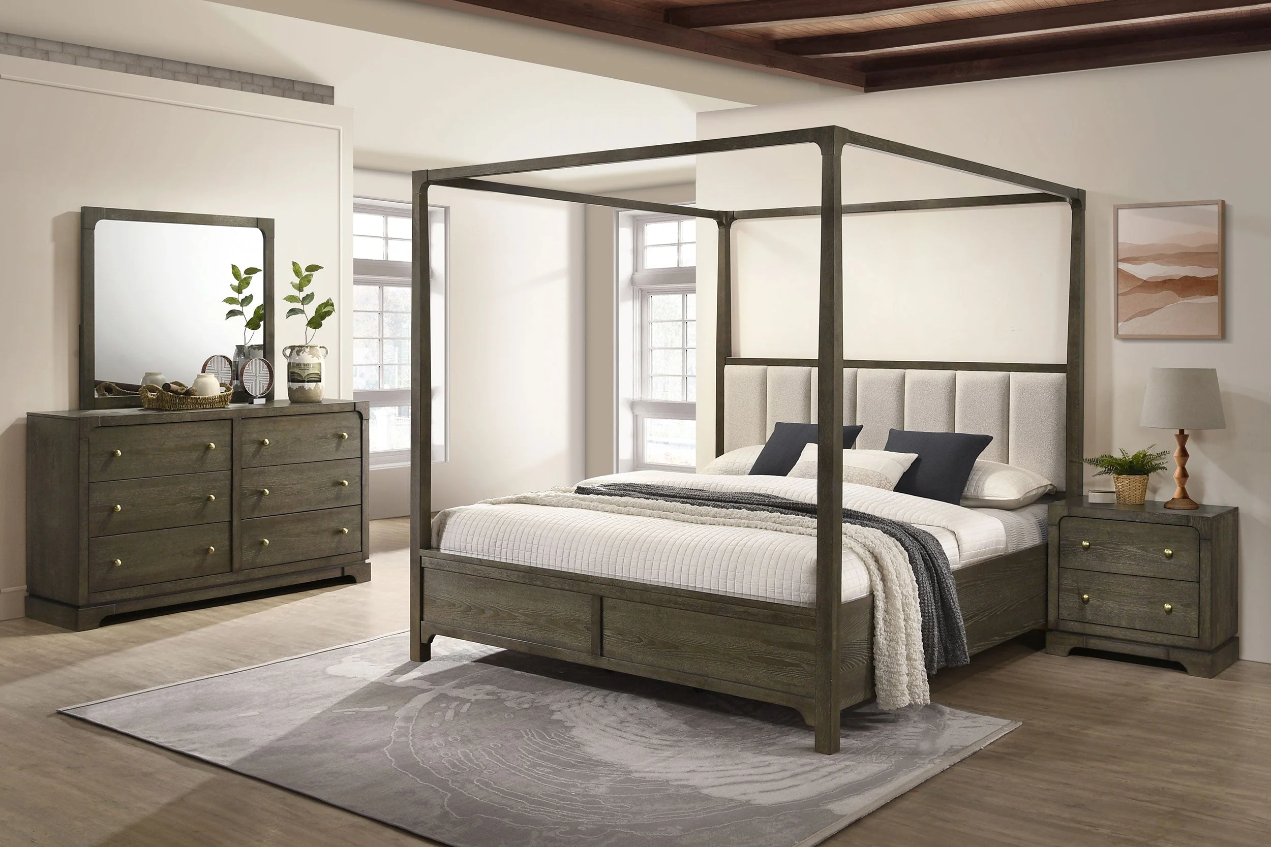 Gran Park Bedroom Set Dark Cocoa - Image 7