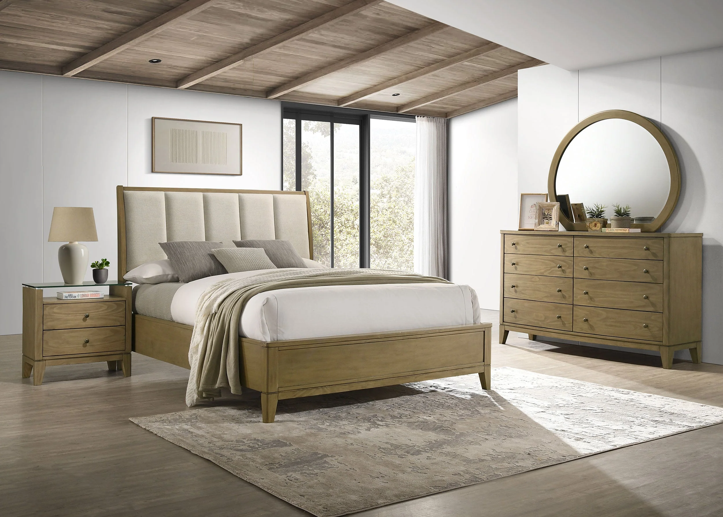 Granada Bedroom Set Natural Pine - Image 11