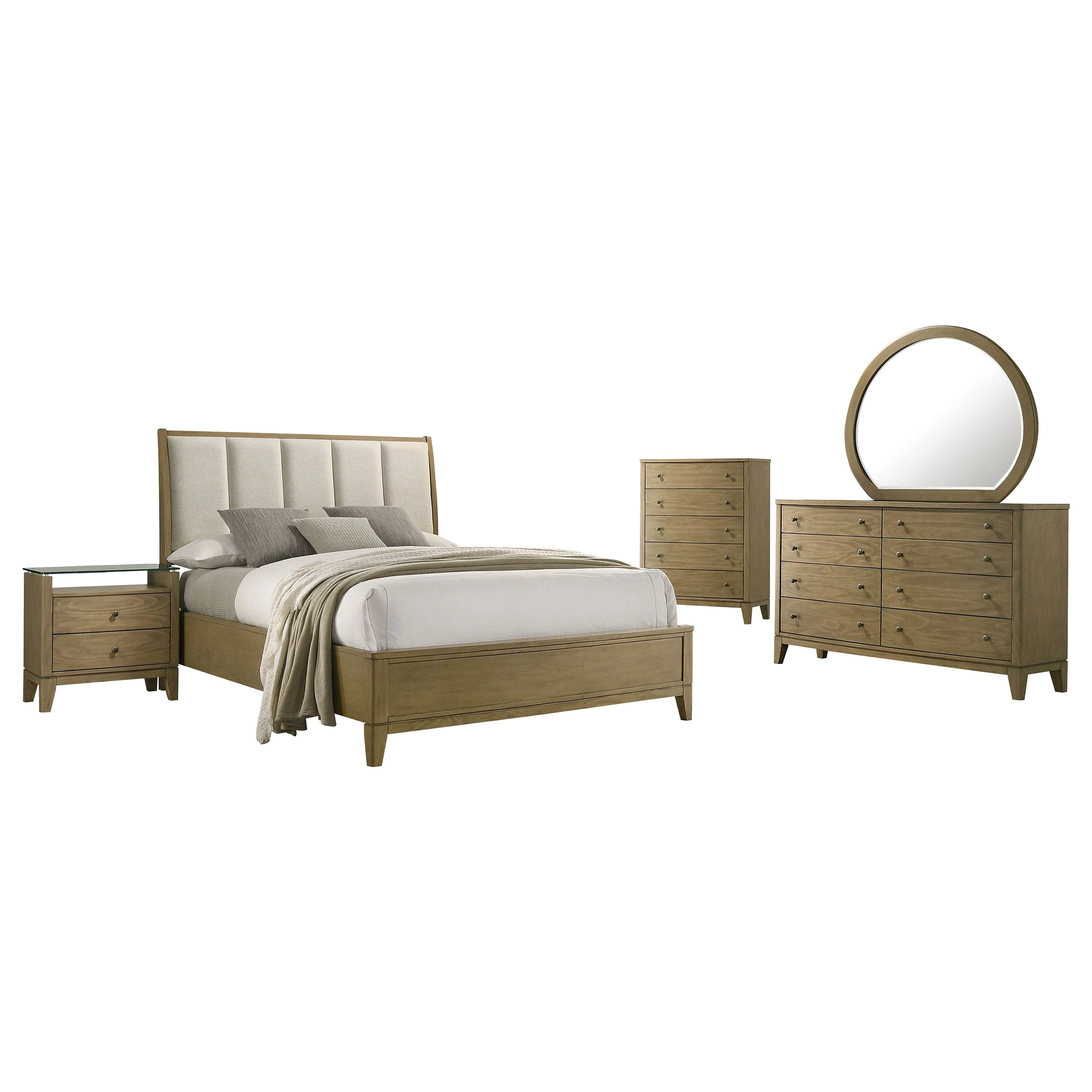 Granada Bedroom Set Natural Pine - Image 18