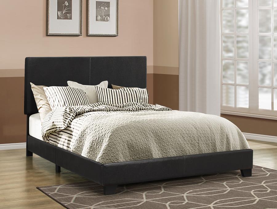 Dorian Faux Leather Upholstered Panel Bed - Image 6