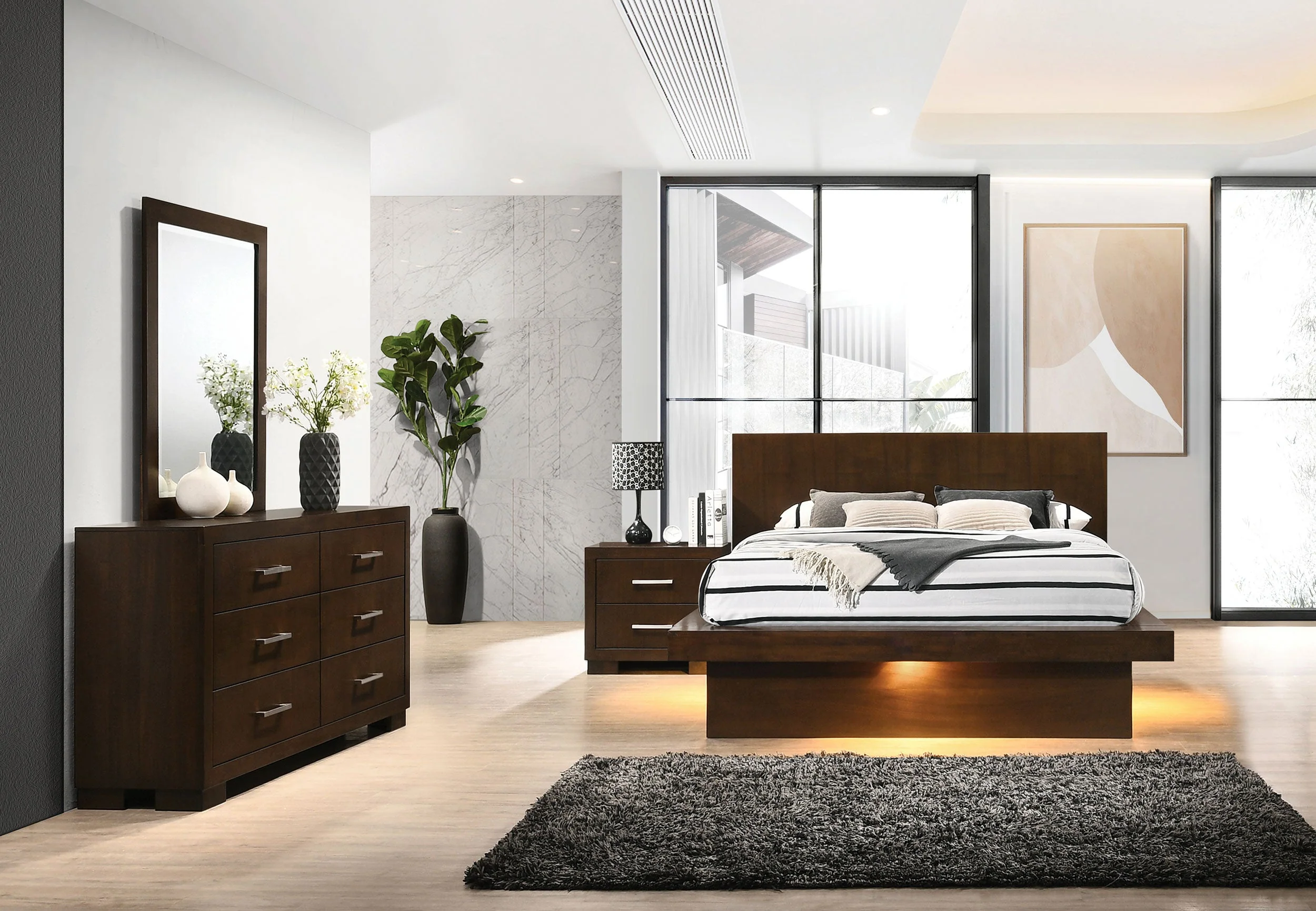 Jessica LED Bedroom Set - Image 15