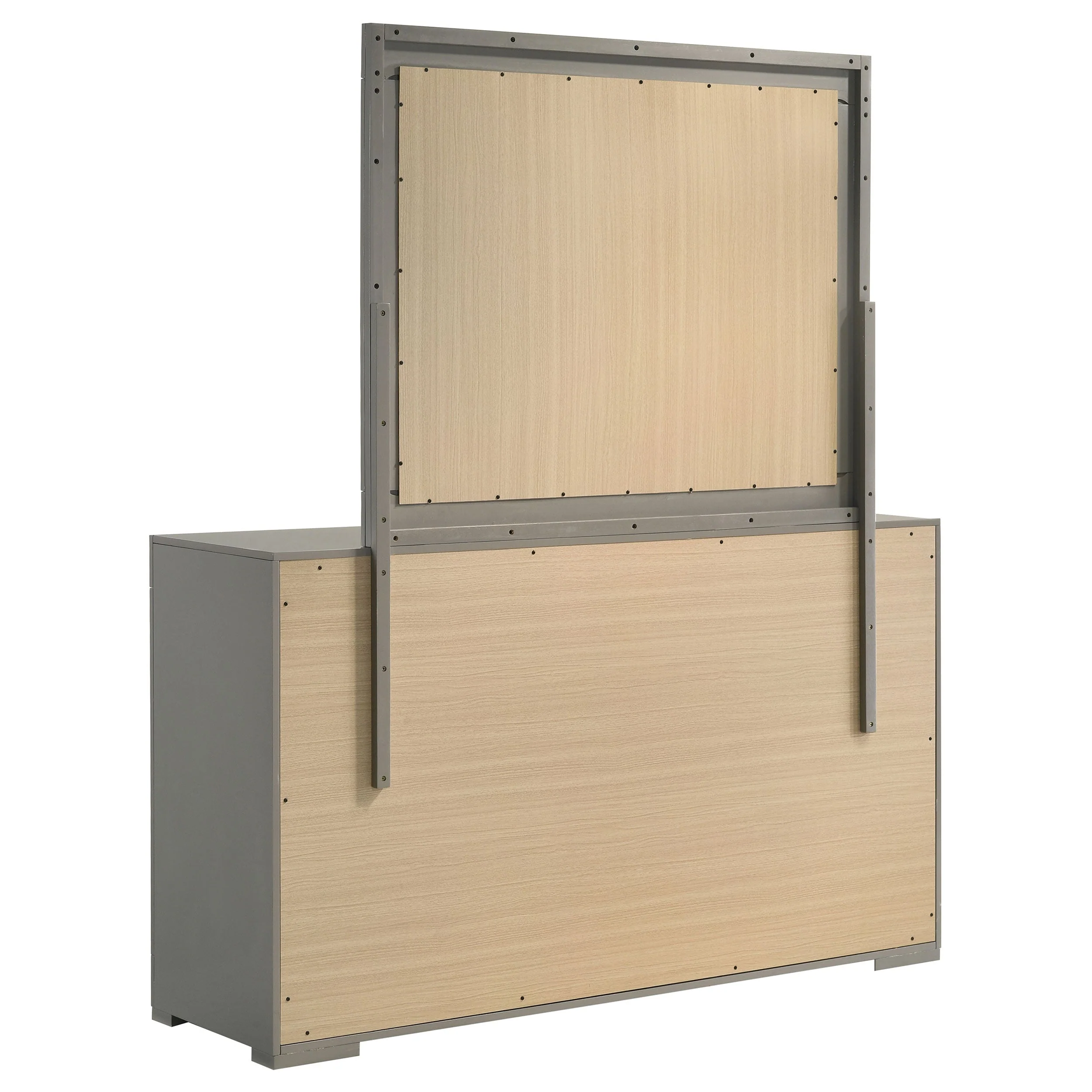 Ives 6-drawer Dresser and Mirror High Gloss - Image 14