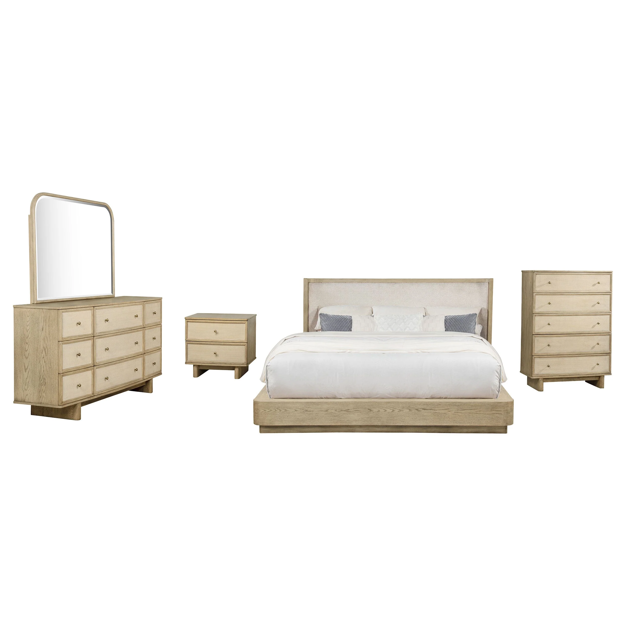 Kailani Bedroom Set Beige Oak - Image 14