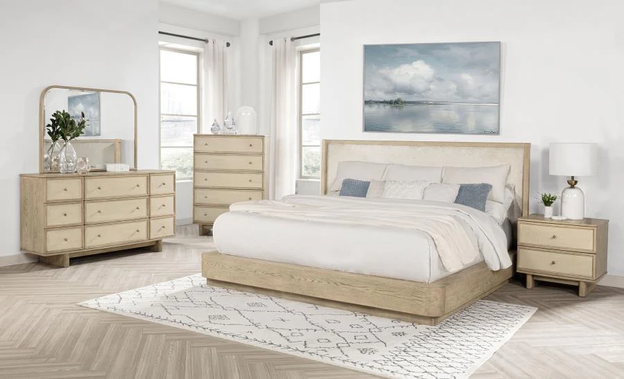 Kailani Bedroom Set Beige Oak - Image 2