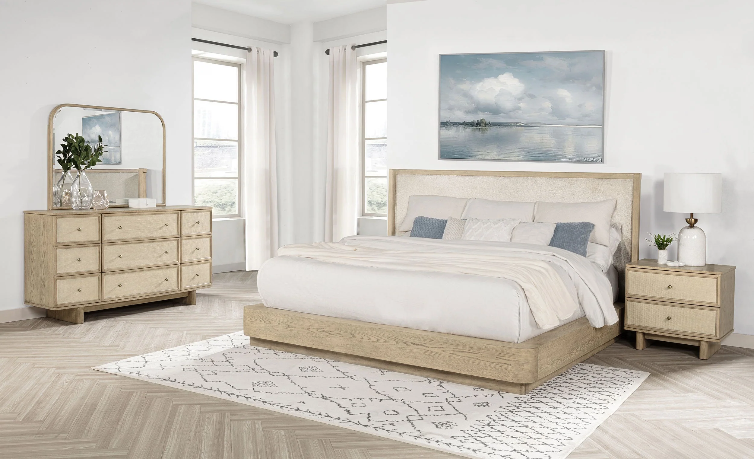 Kailani Bedroom Set Beige Oak - Image 7