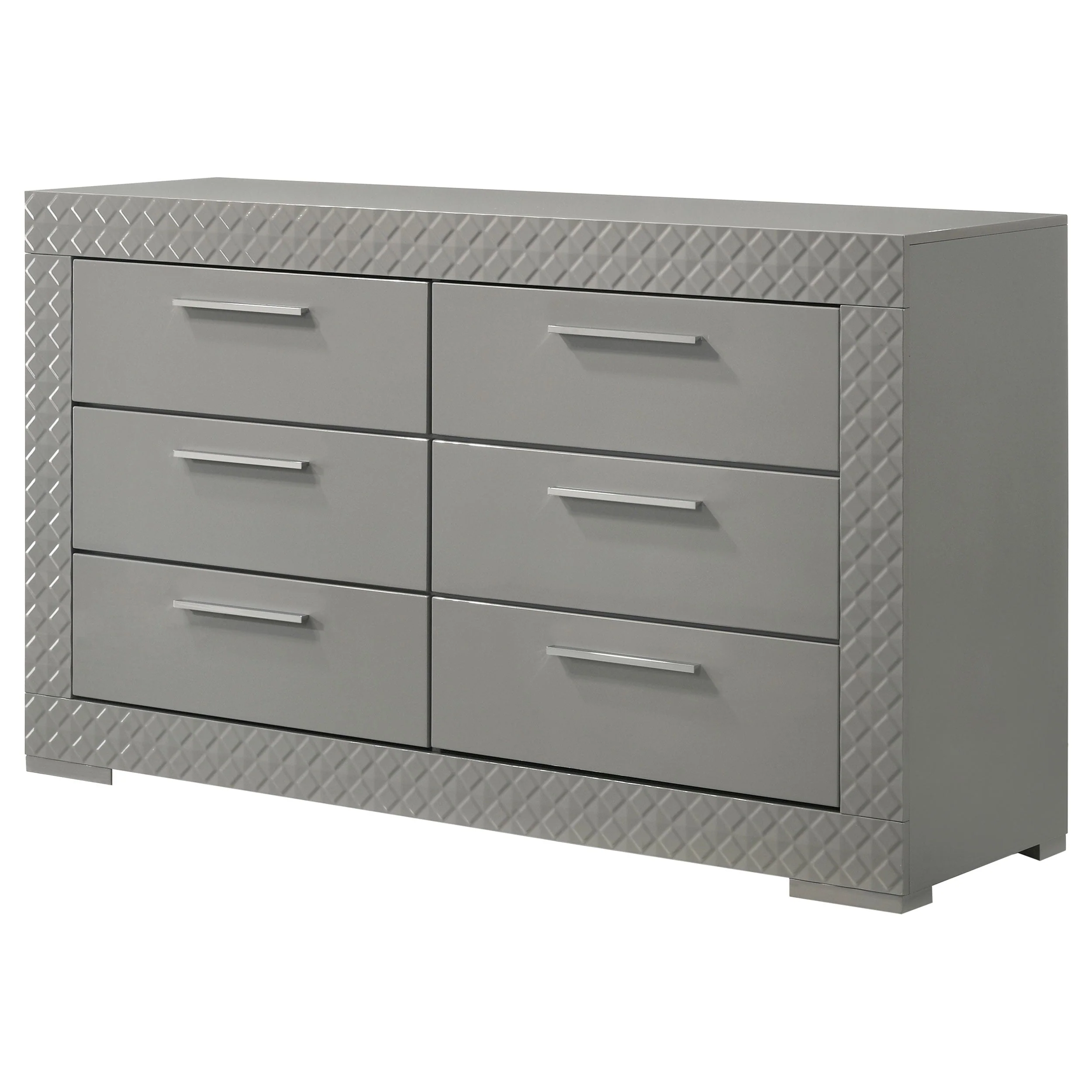 Ives 6-drawer Dresser Cabinet High Gloss - Image 10