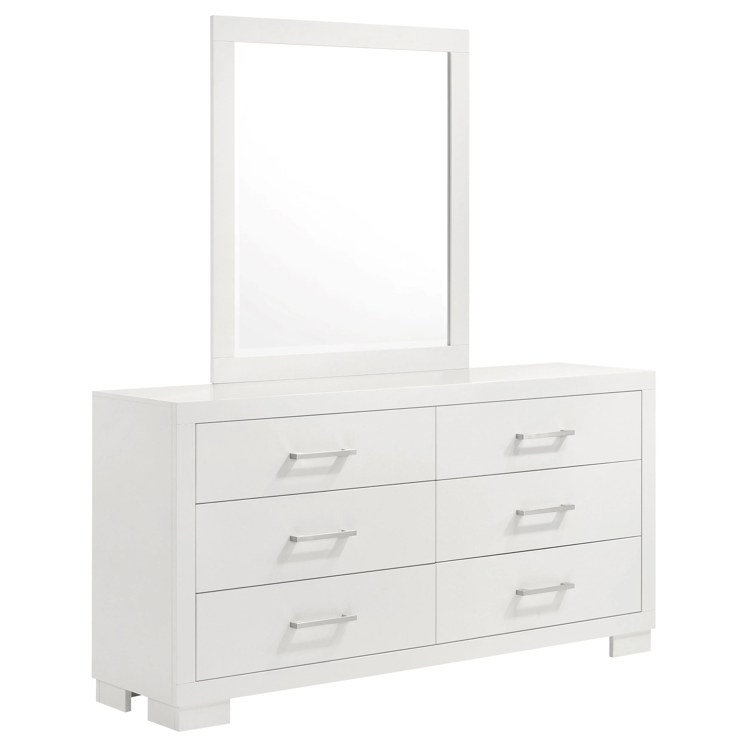 Jessica 6-drawer Dresser with Mirror - Image 3