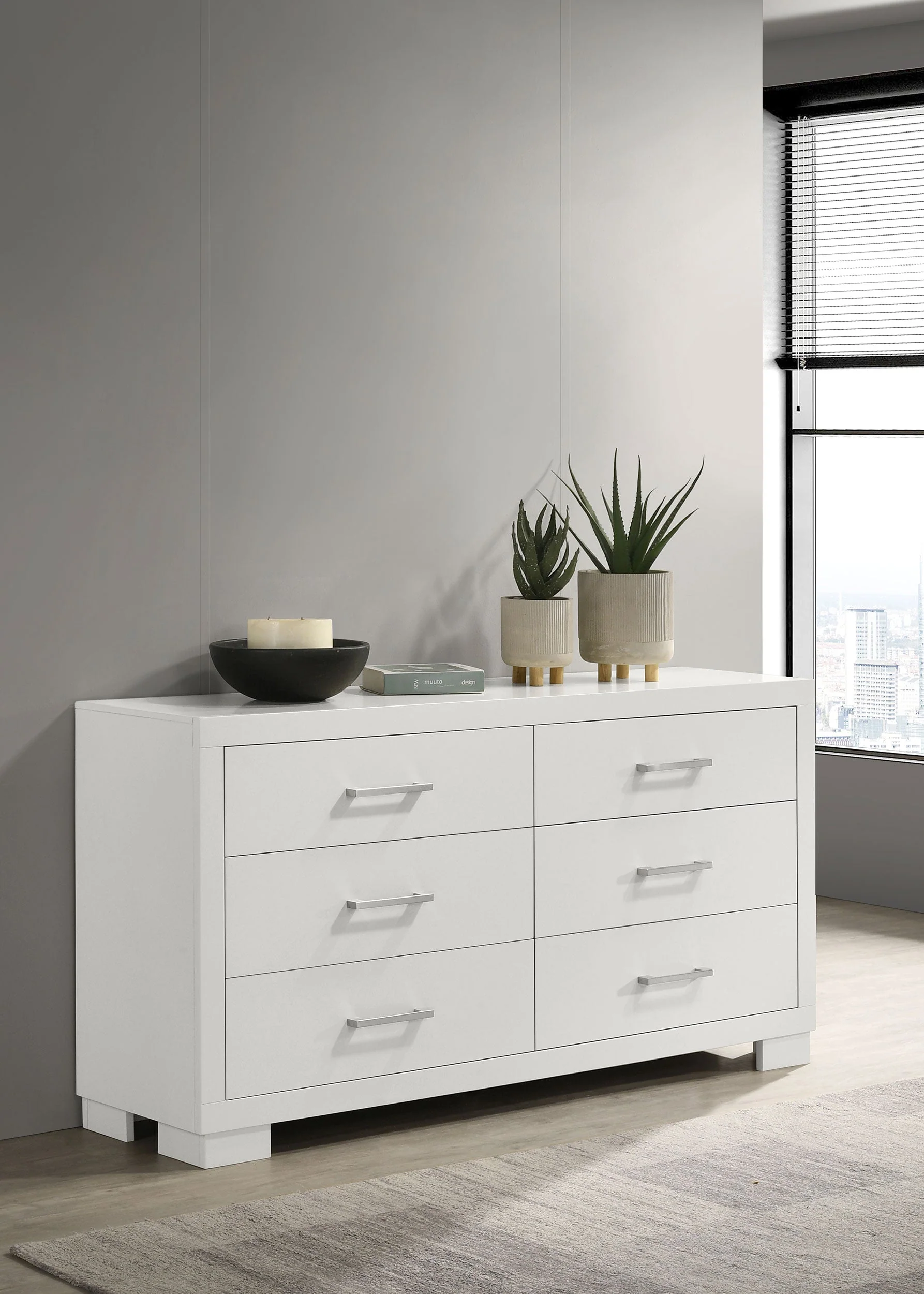 Jessica 6-drawer Dresser - Image 5