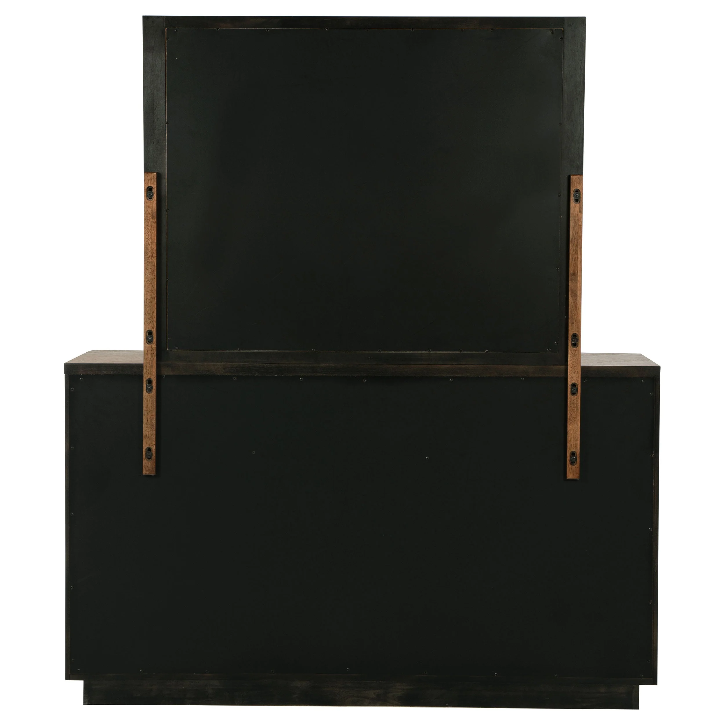 Terrace 6-drawer Dresser and Mirror Ash Brown - Image 8