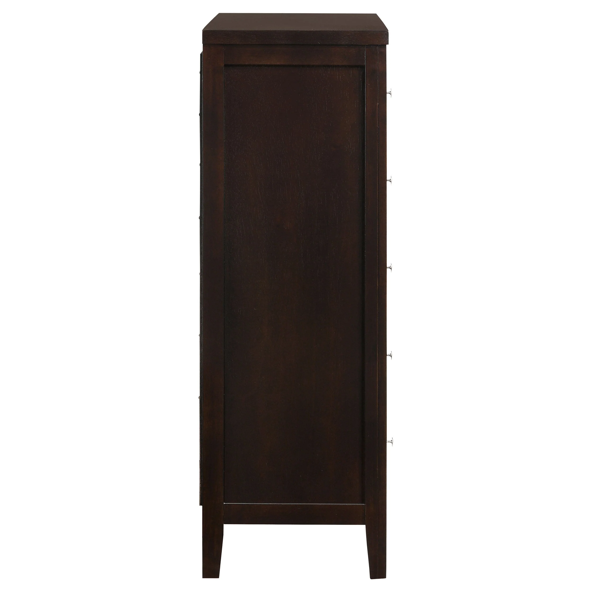 Carlton 5-drawer Bedroom Chest Cappuccino - Image 10