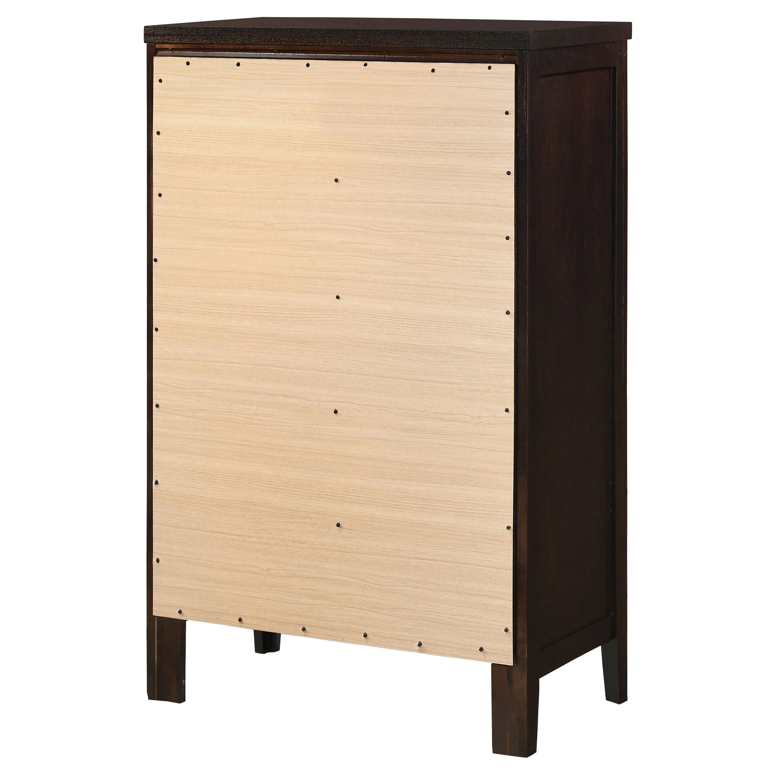 Carlton 5-drawer Bedroom Chest Cappuccino - Image 9