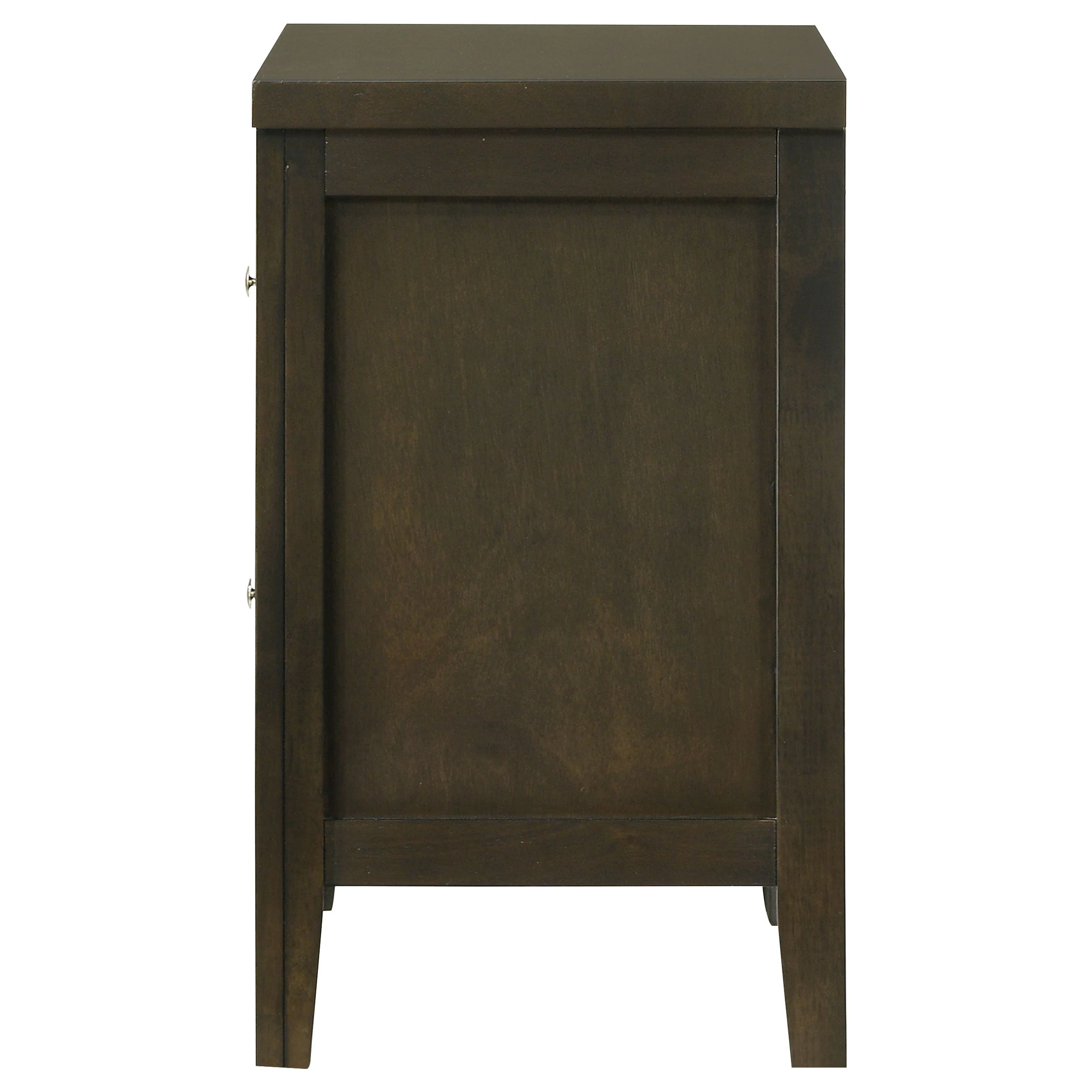 Wilkes 2-drawer Nightstand Bedside Table Dark Cocoa - Image 6