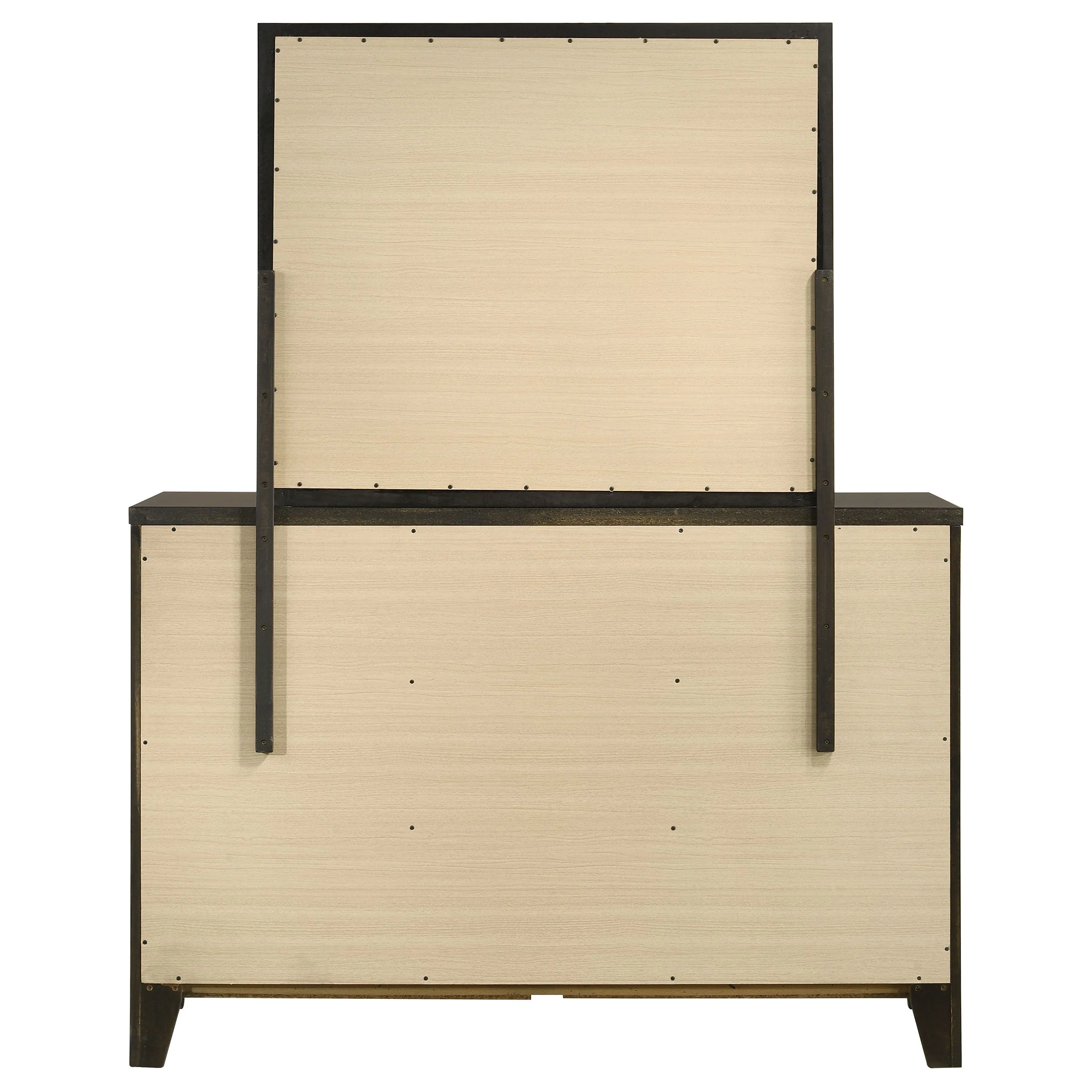 Wilkes 6-drawer Dresser and Mirror Dark Cocoa - Image 8