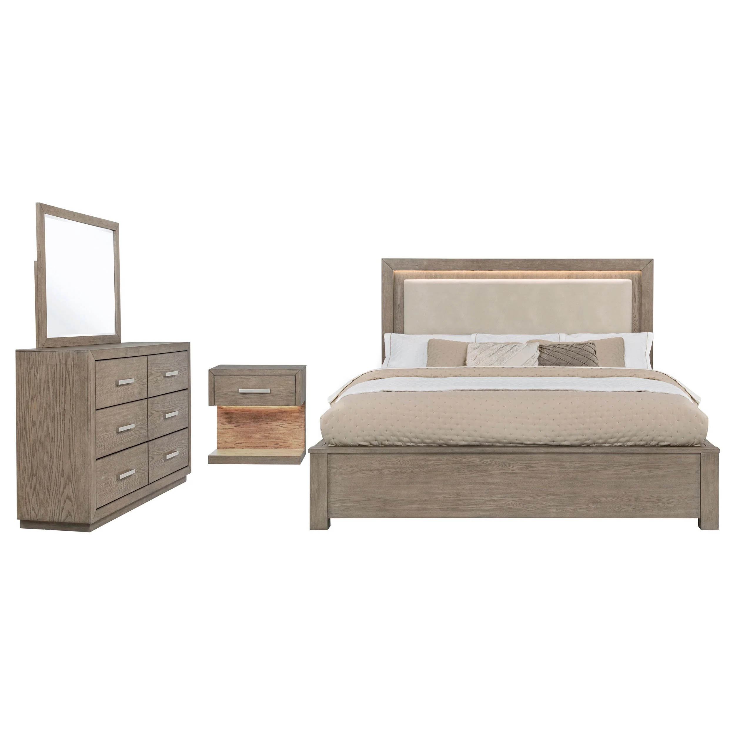 Kenora Bedroom Set Barley Brown - Image 17