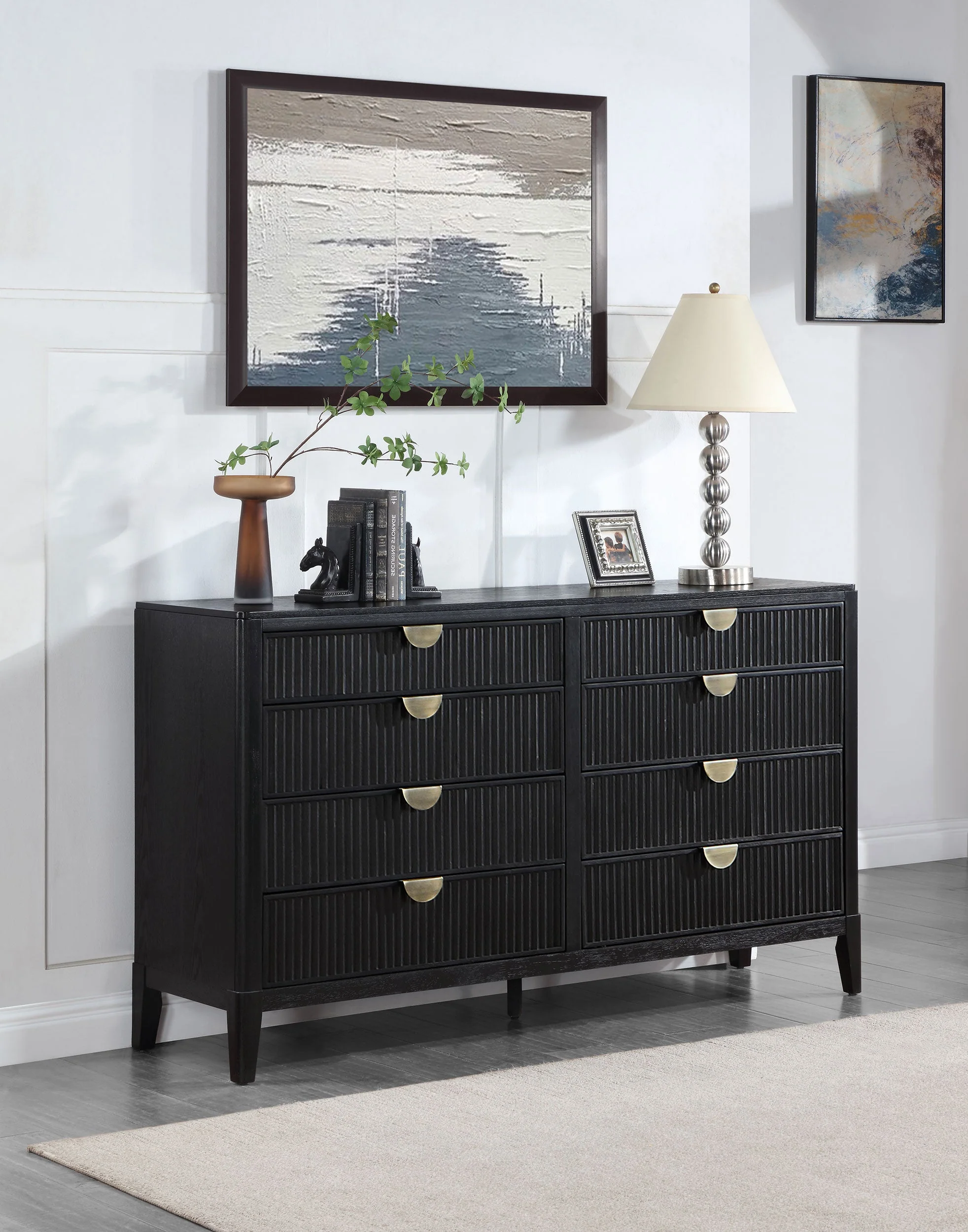 Brookmead 8-drawer Dresser Black - Image 3