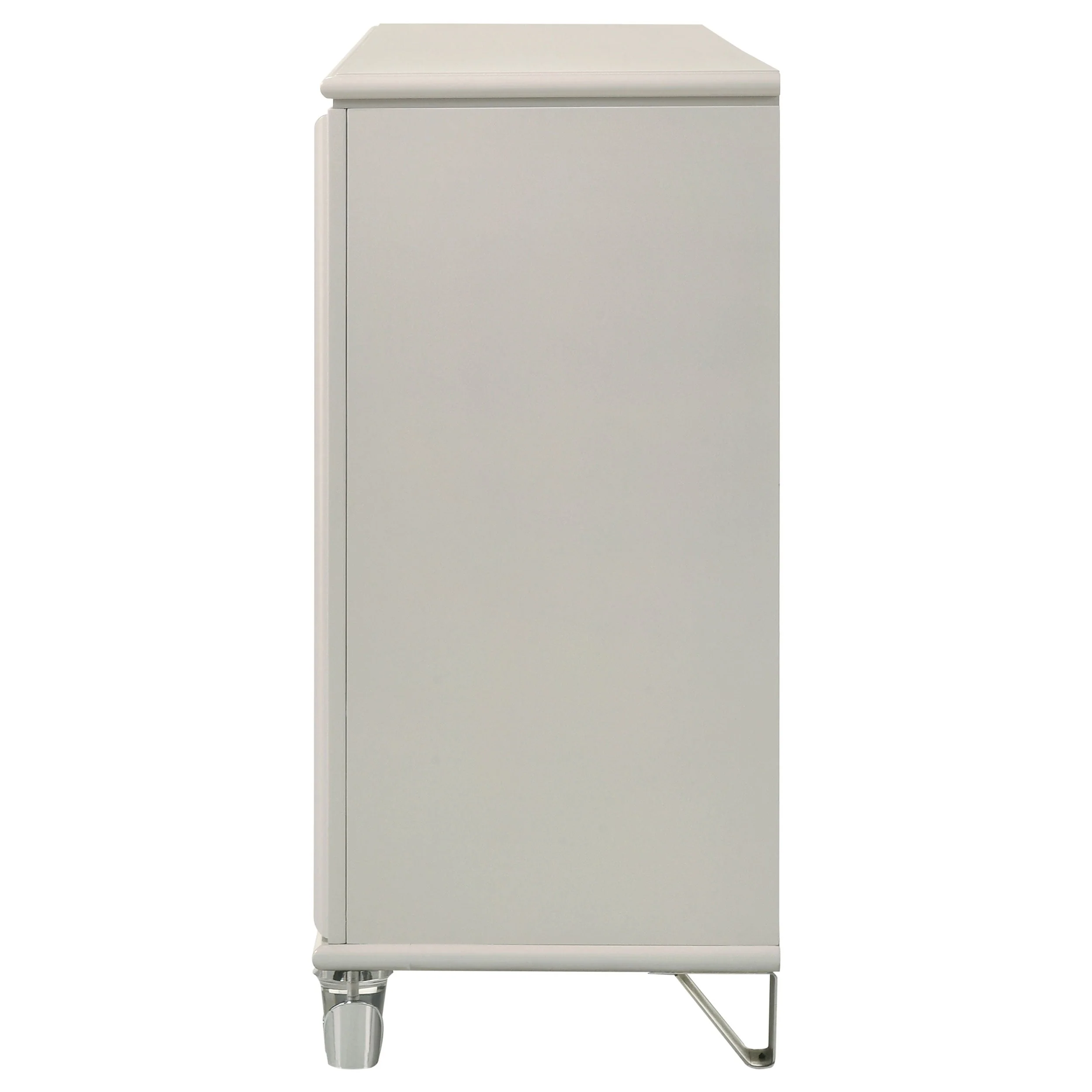 Olivia 6-drawer Dresser Cabinet Pearl White - Image 6