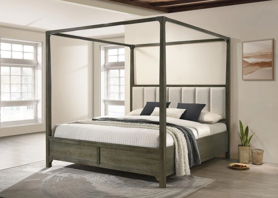 Gran Park Canopy Bed Dark Cocoa - Image 2