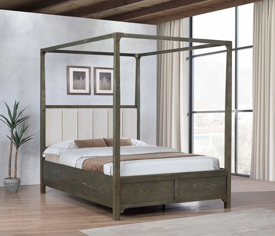 Gran Park Canopy Bed Dark Cocoa - Image 3