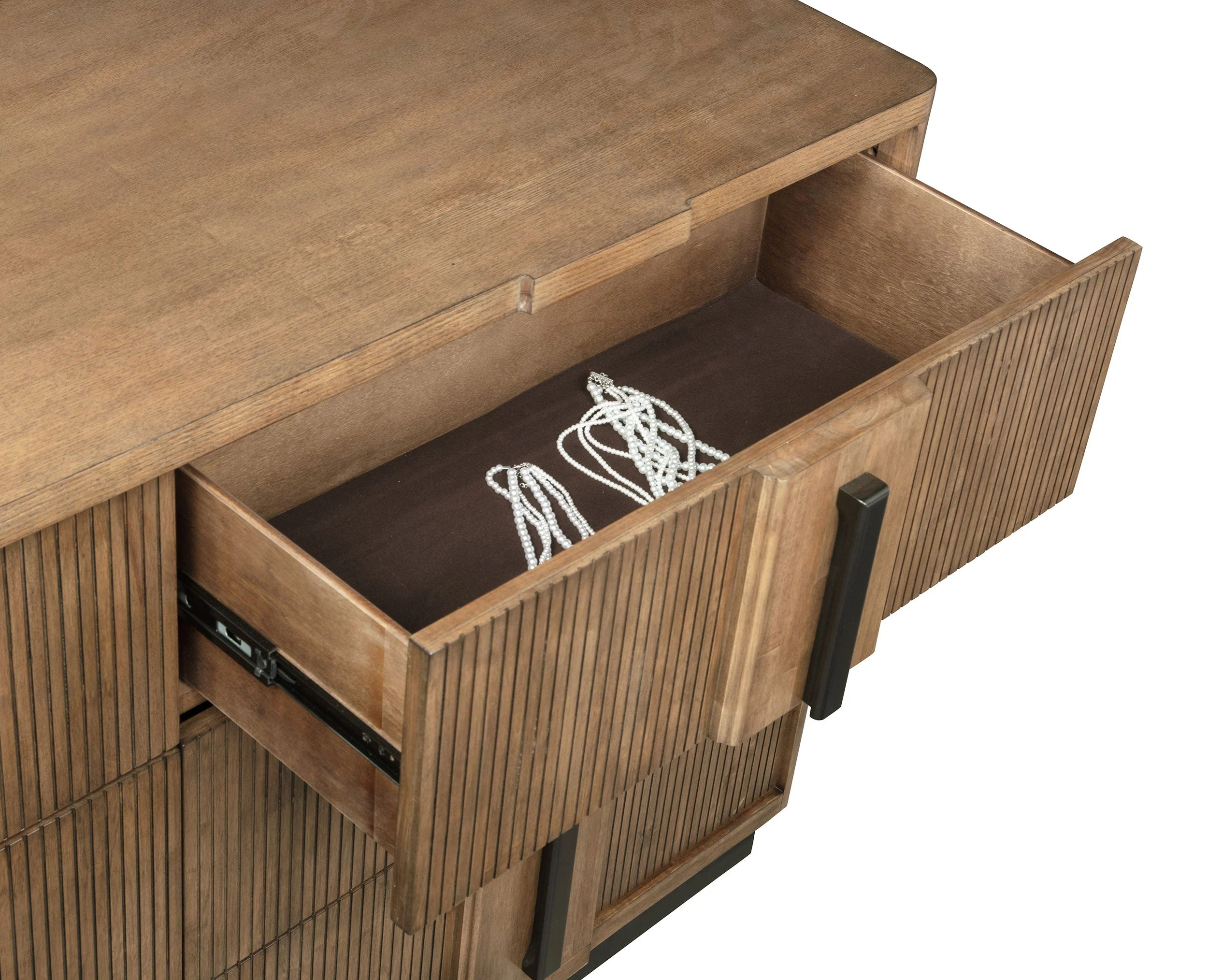 Terrace 6-drawer Dresser Cabinet Ash Brown - Image 11