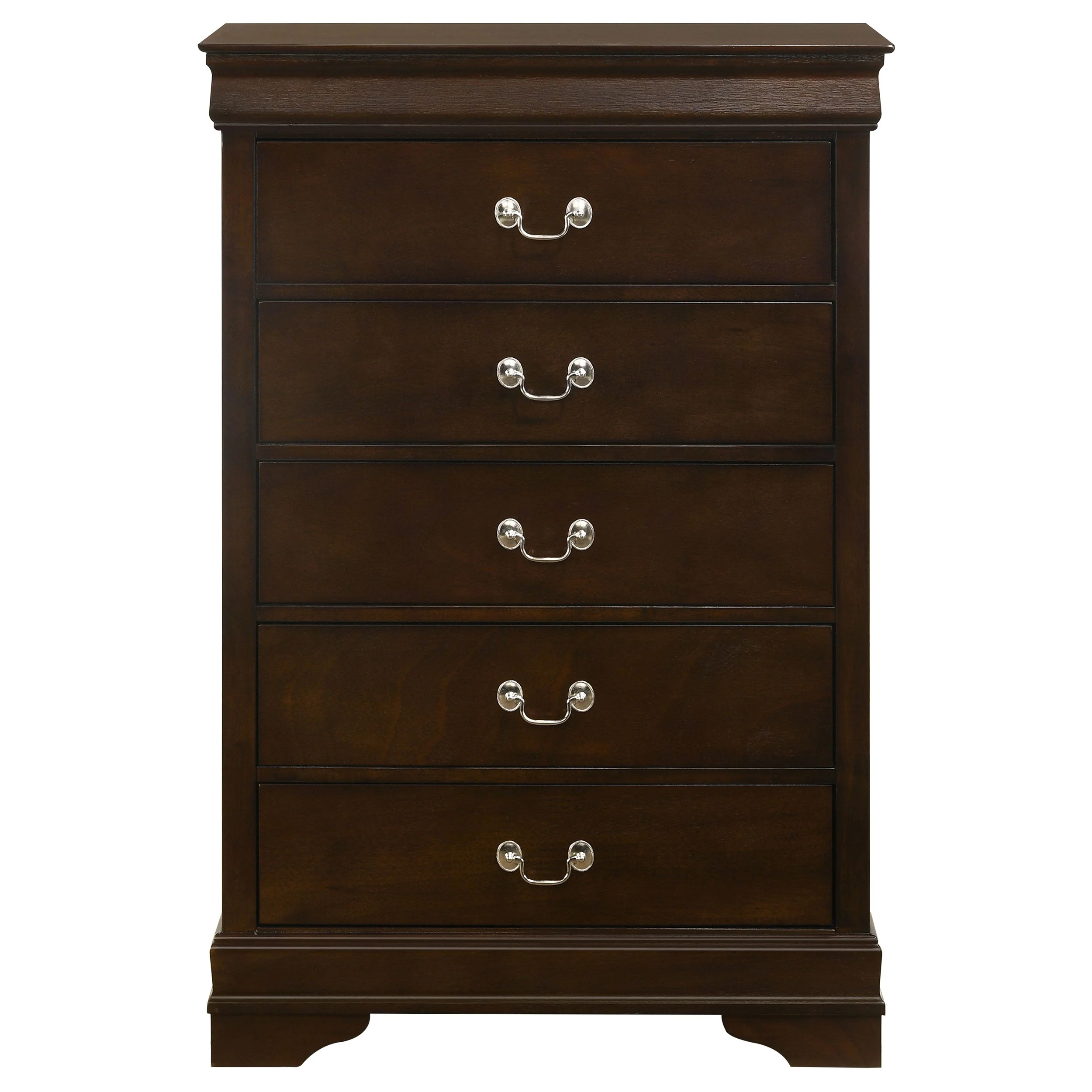 Louis Philippe 5-drawer Bedroom Chest - Image 7