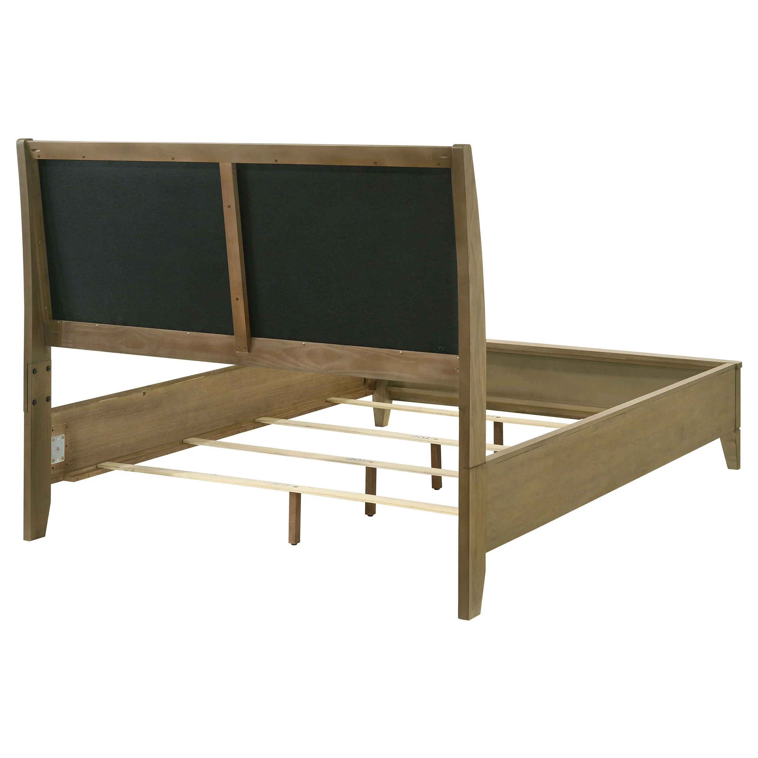 Granada Upholstered Panel Bed Natural Pine - Image 13