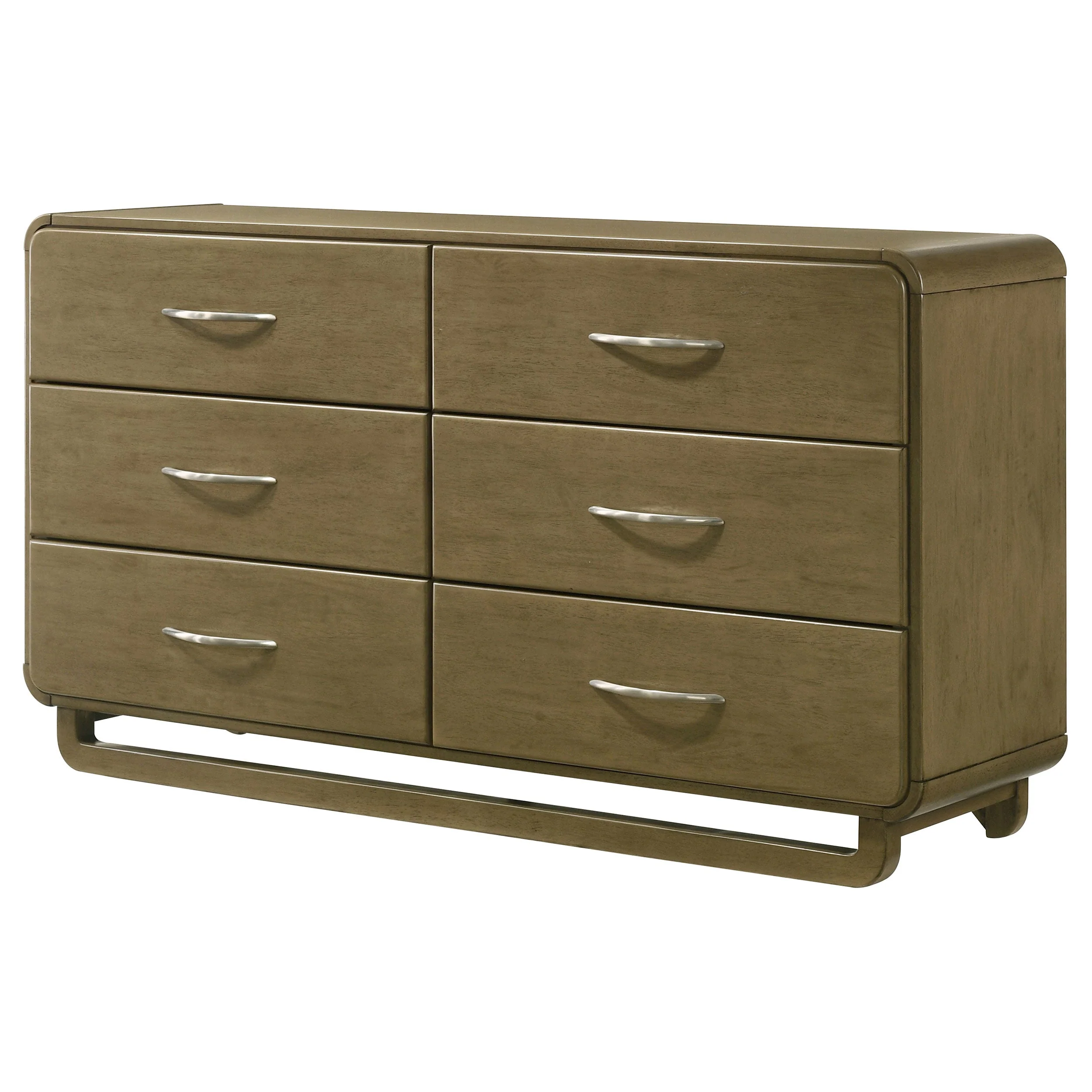 Amsbury 6-drawer Dresser Cabinet Nutmeg - Image 5