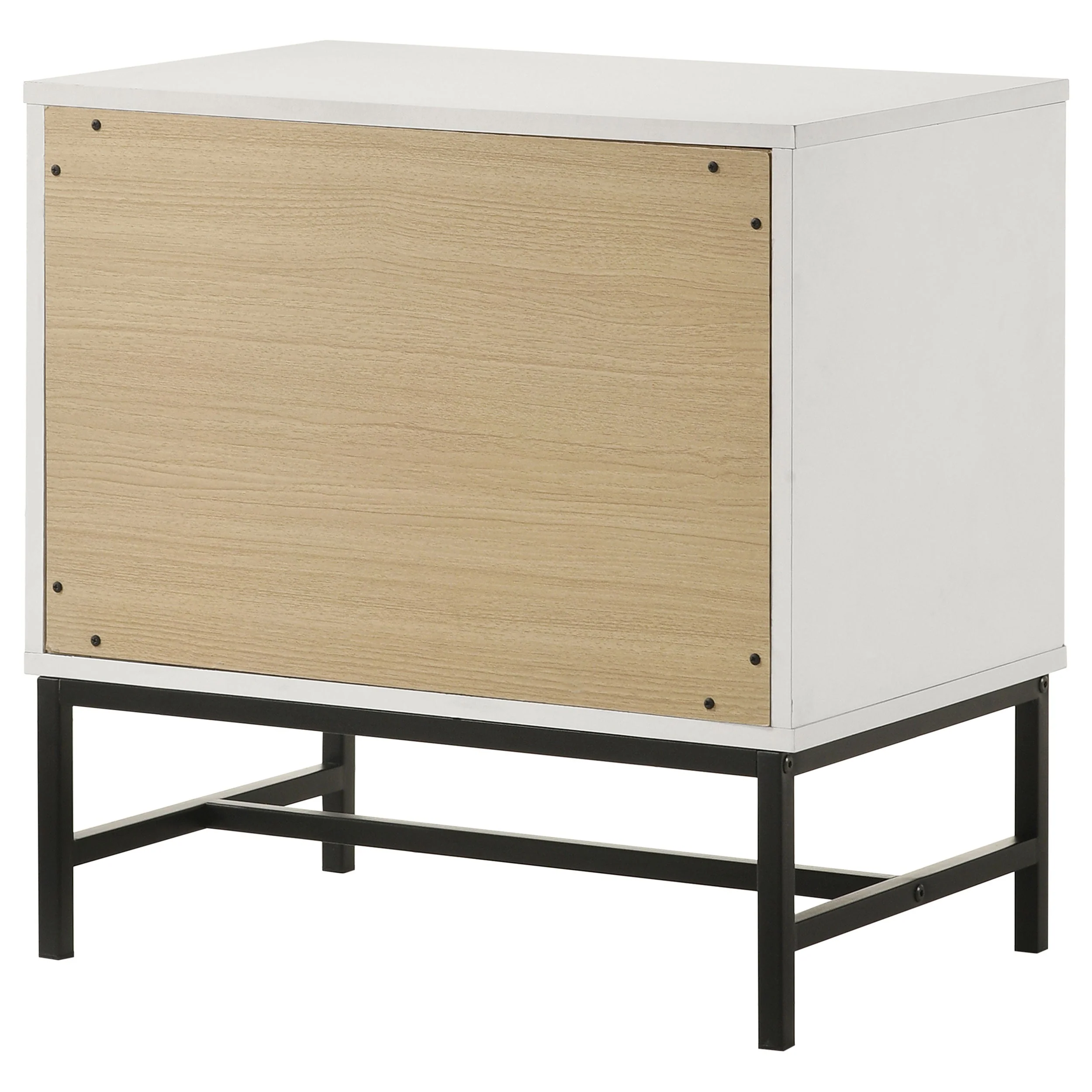 Sonora 2-drawer Nightstand Bedside Table White - Image 9