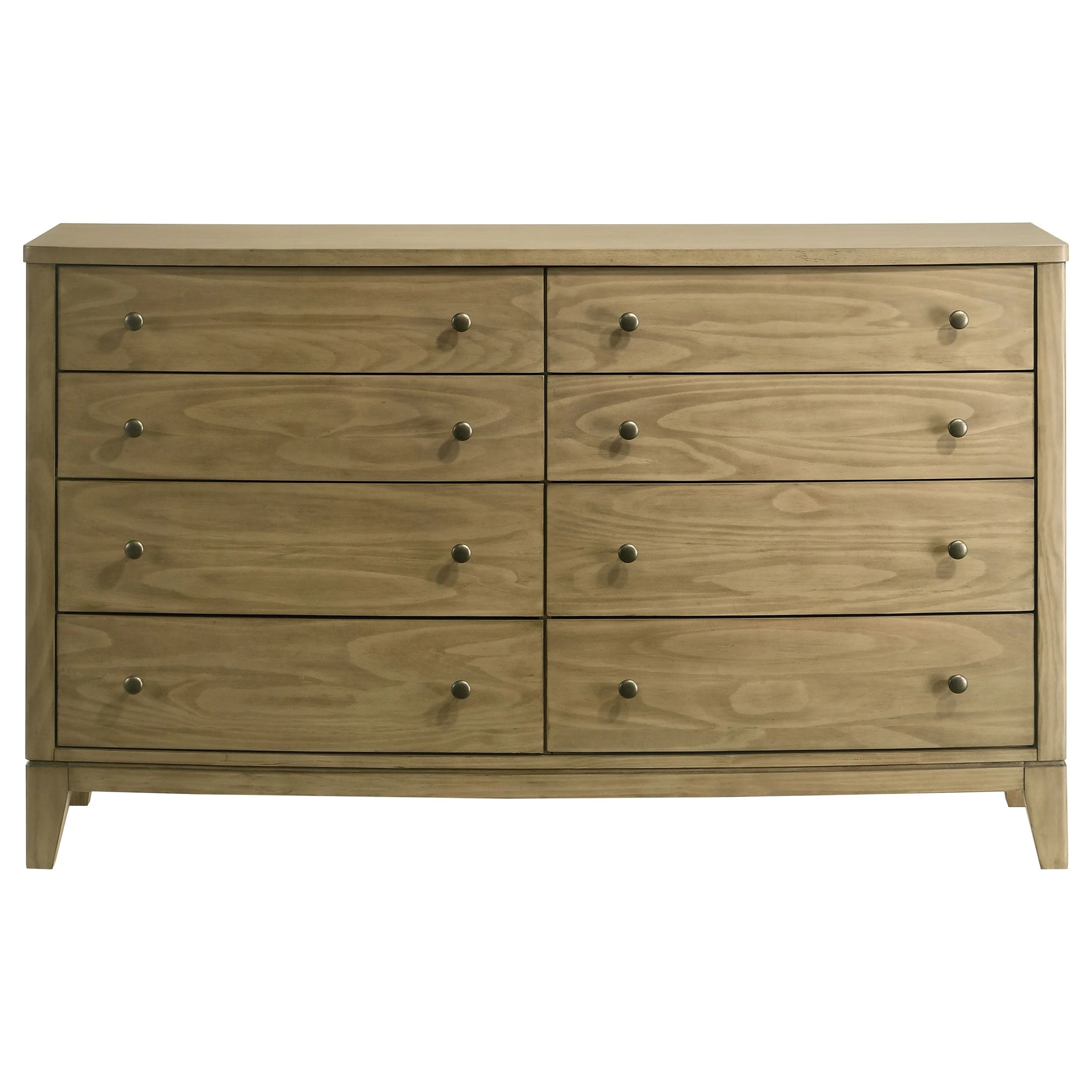 Granada 8-drawer Dresser Cabinet Natural Pine - Image 4