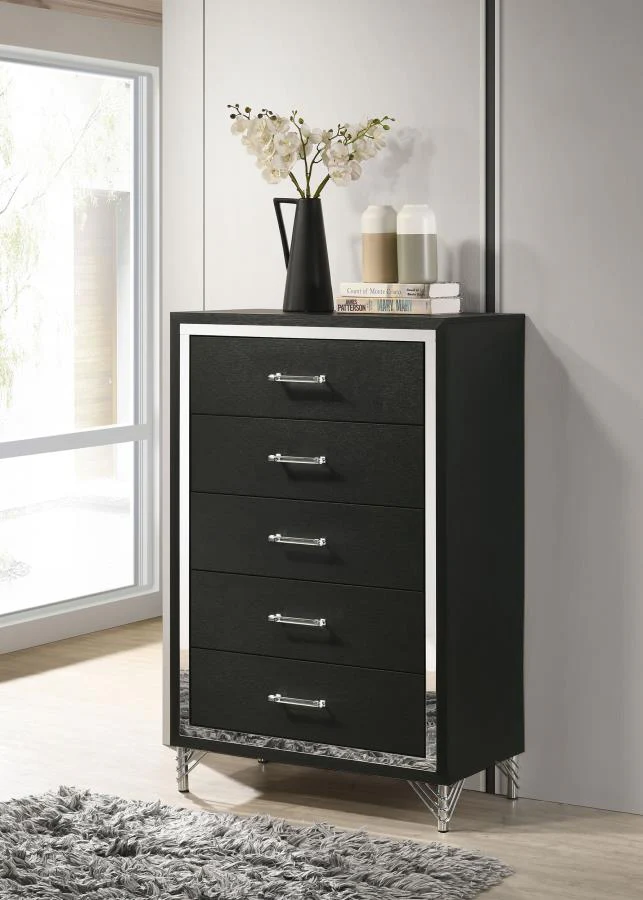 Lucia 5-drawer Bedroom Chest of Drawers - Image 2