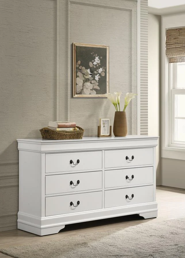 Louis Philippe 6-drawer Dresser - Image 2