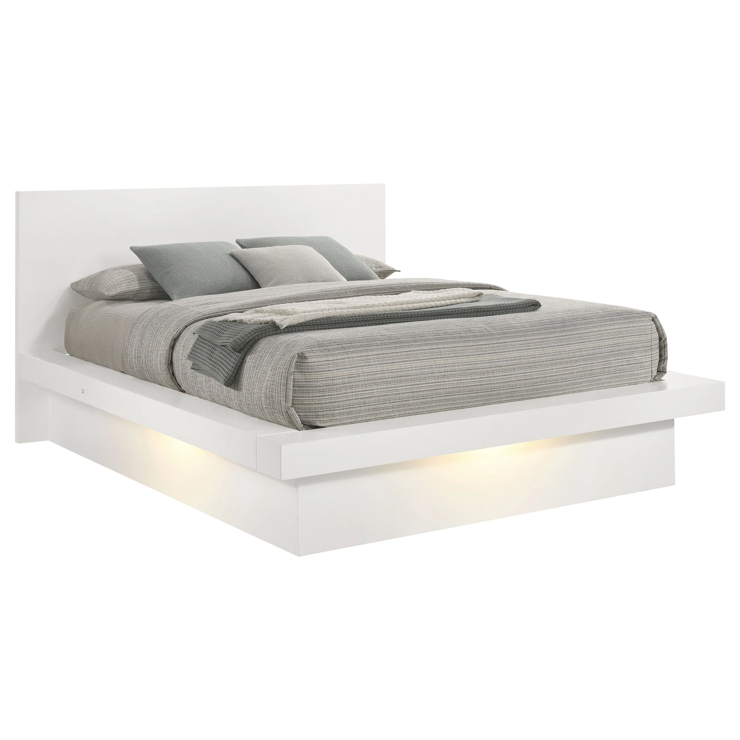 Jessica Wood LED Panel Bed - Image 14