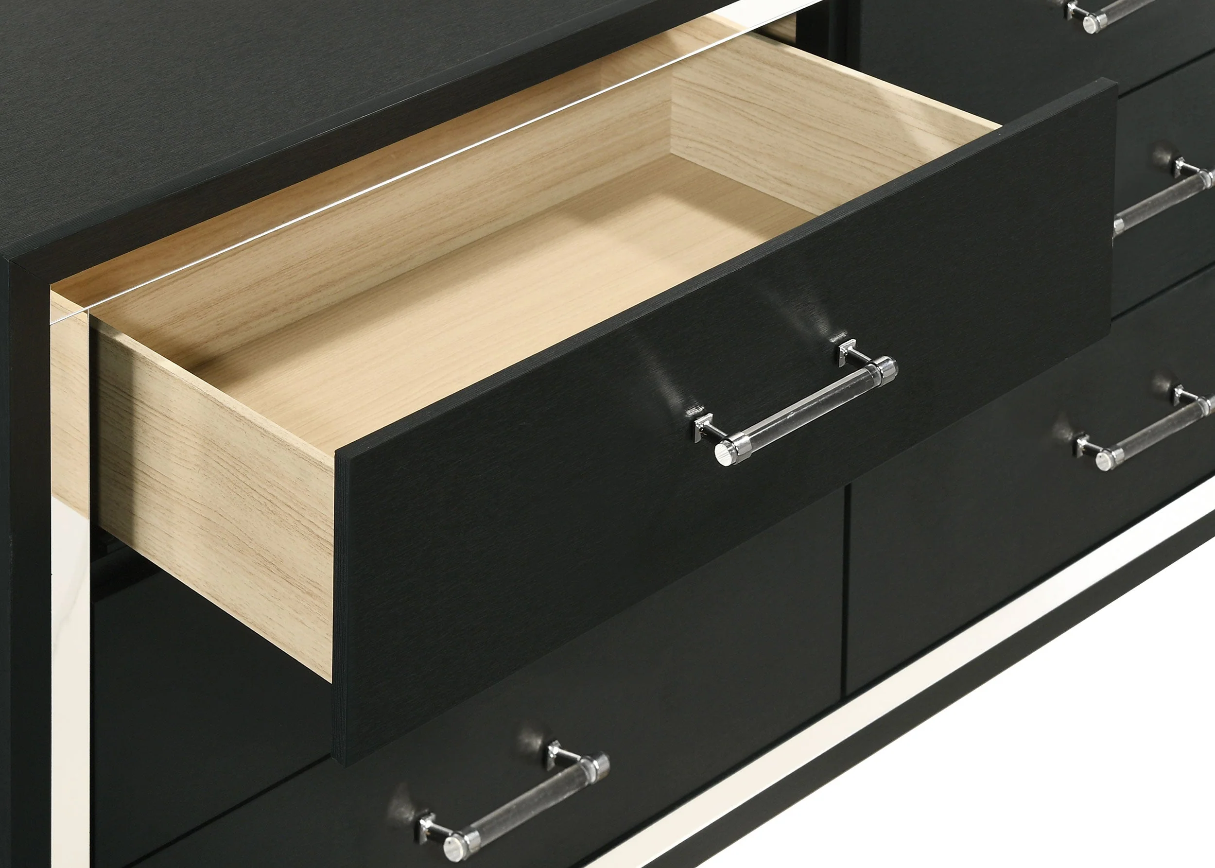 Lucia 6-drawer Dresser and Mirror - Image 21