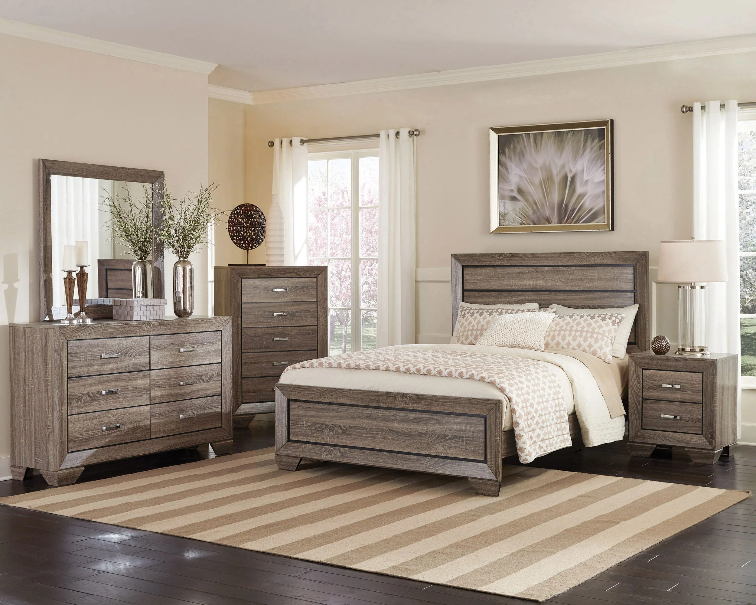 Kauffman Wood Panel Bed - Image 67
