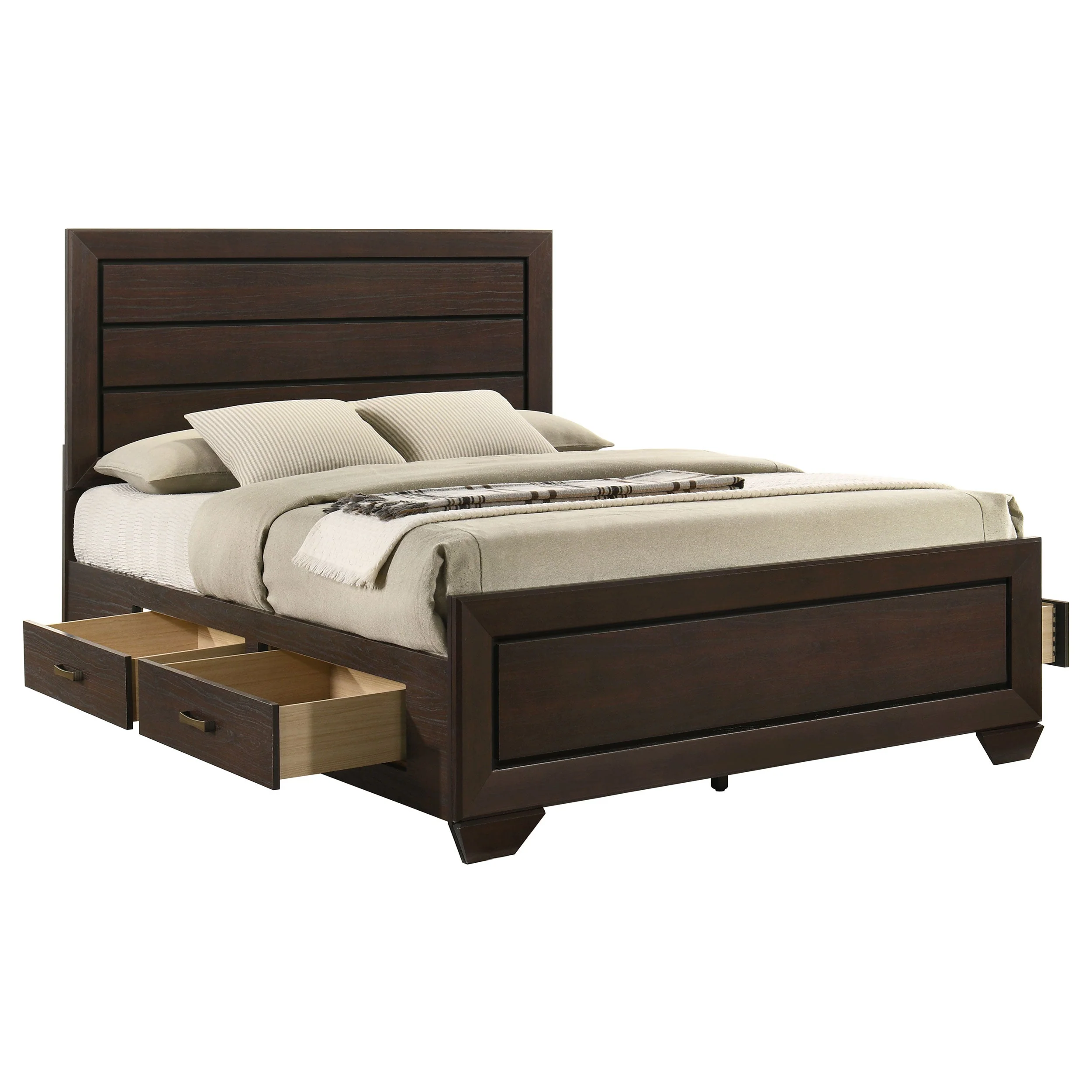 Kauffman Wood Storage Panel Bed - Image 40
