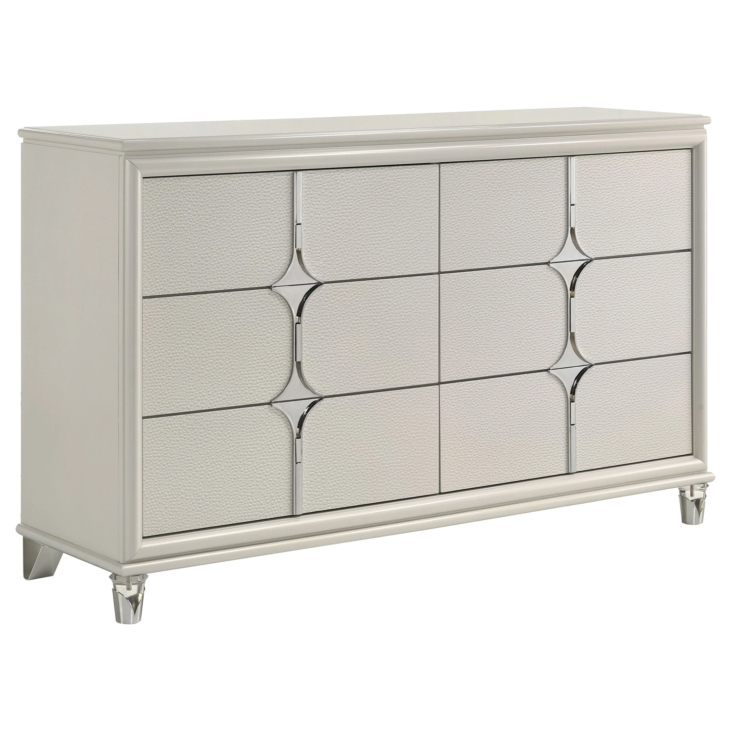 Olivia Bedroom Set Pearl - Image 45
