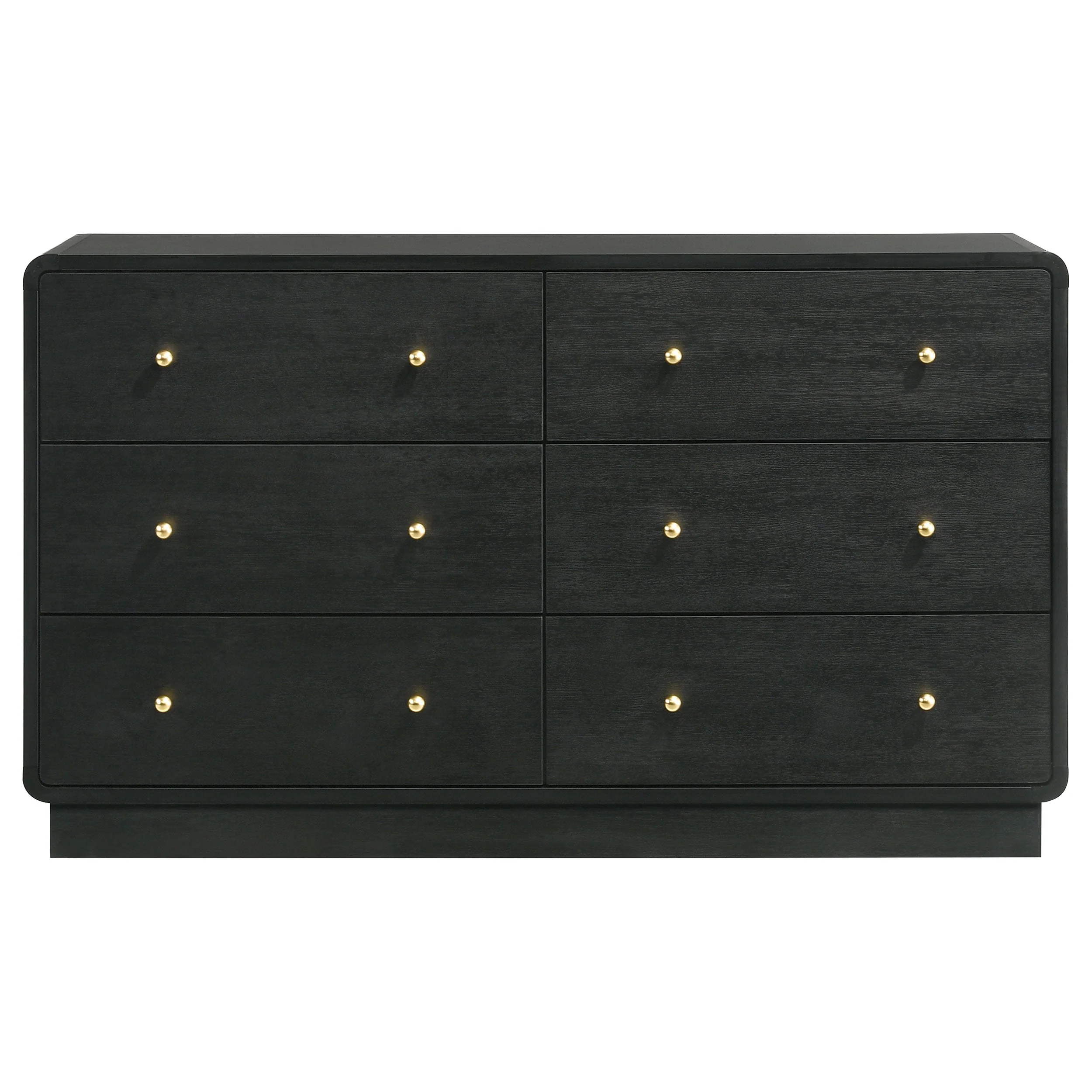 Cavelle 6-drawer Dresser Cabinet Black - Image 4