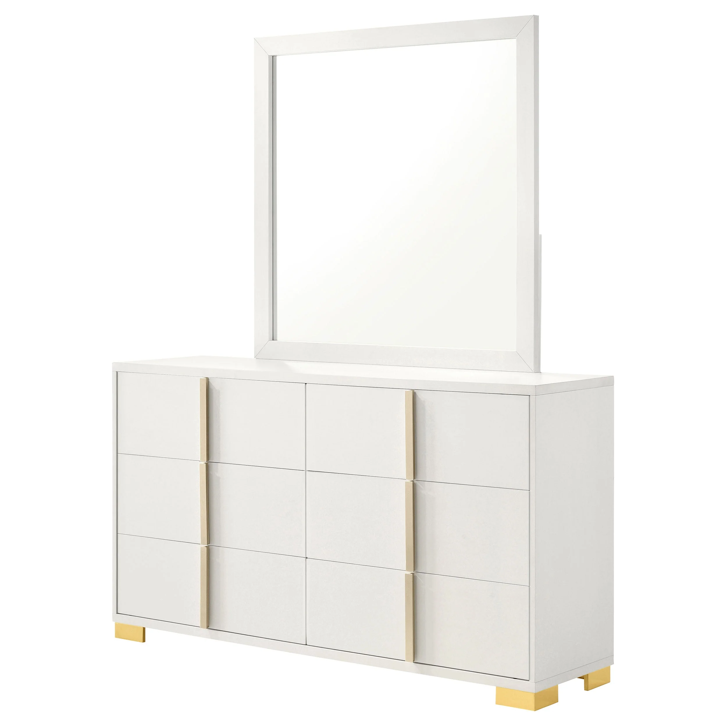 Marceline 6-drawer Dresser with Mirror - Image 10
