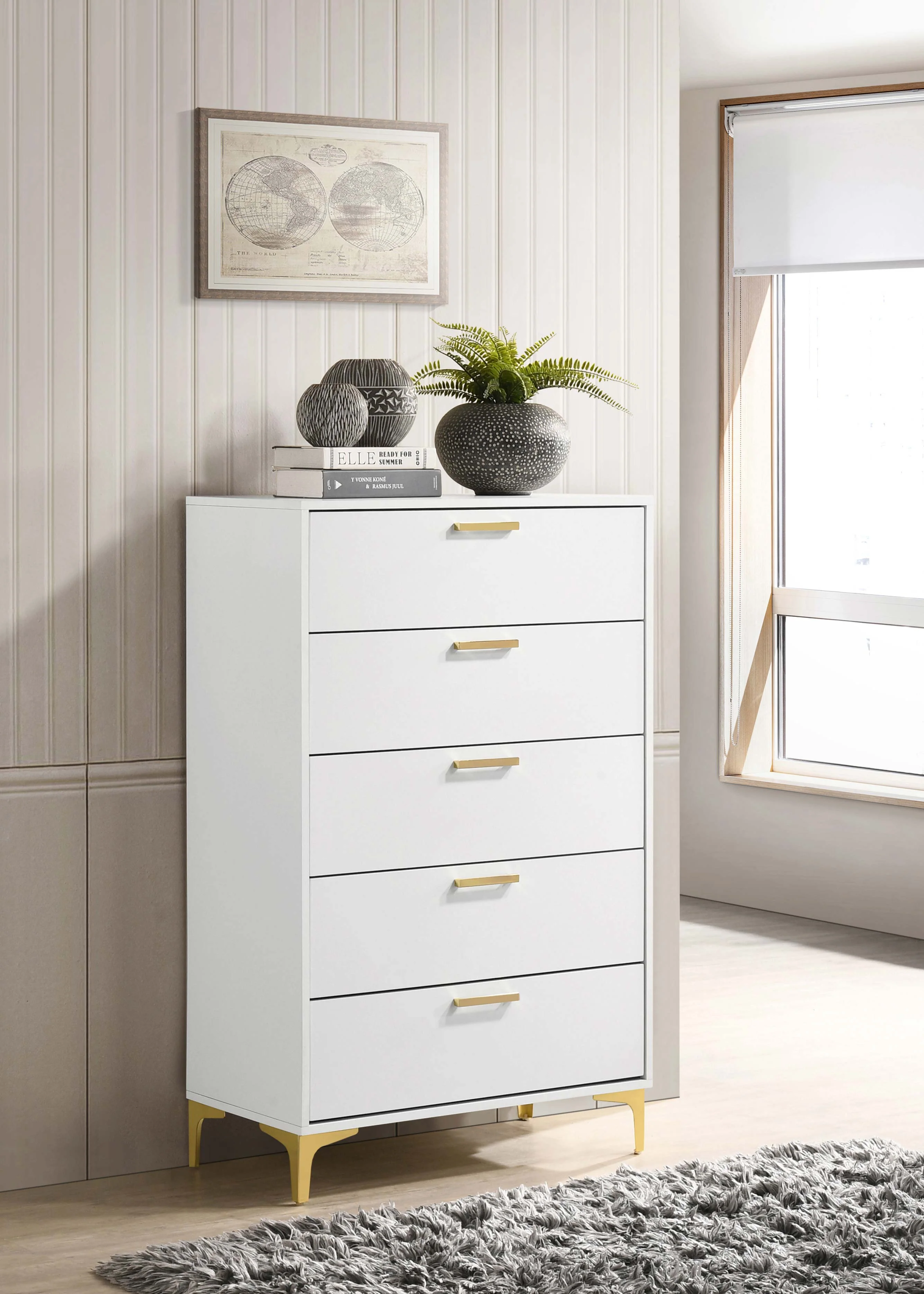 Kendall 5-drawer Bedroom Chest - Image 5