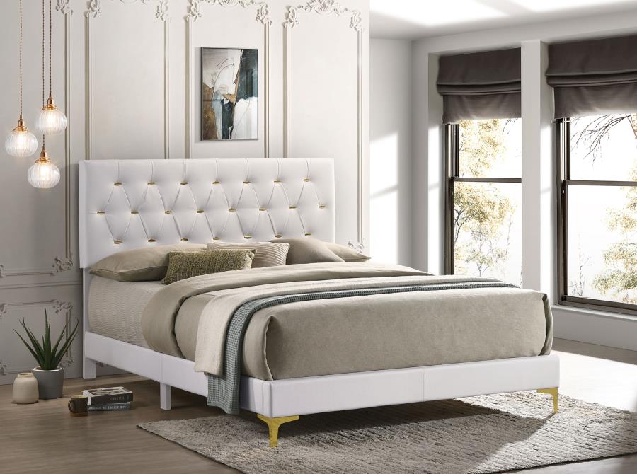 Kendall Upholstered Panel Bed - Image 3
