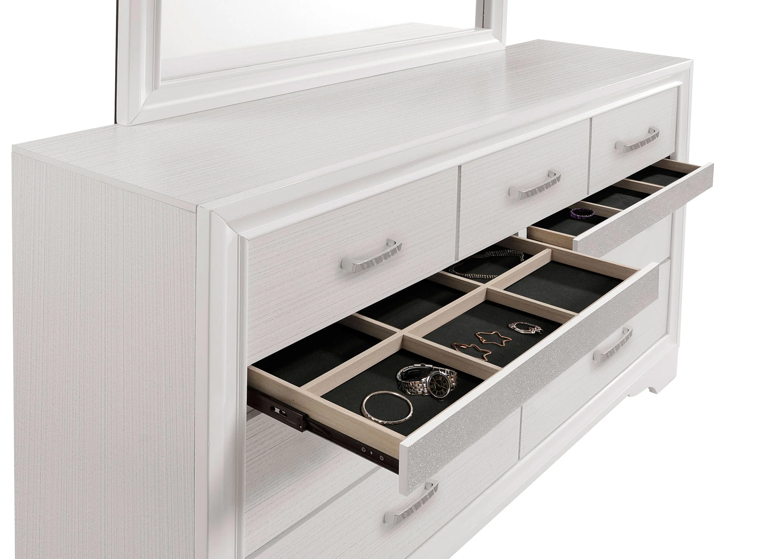 Miranda 7-drawer Dresser with Mirror - Image 21