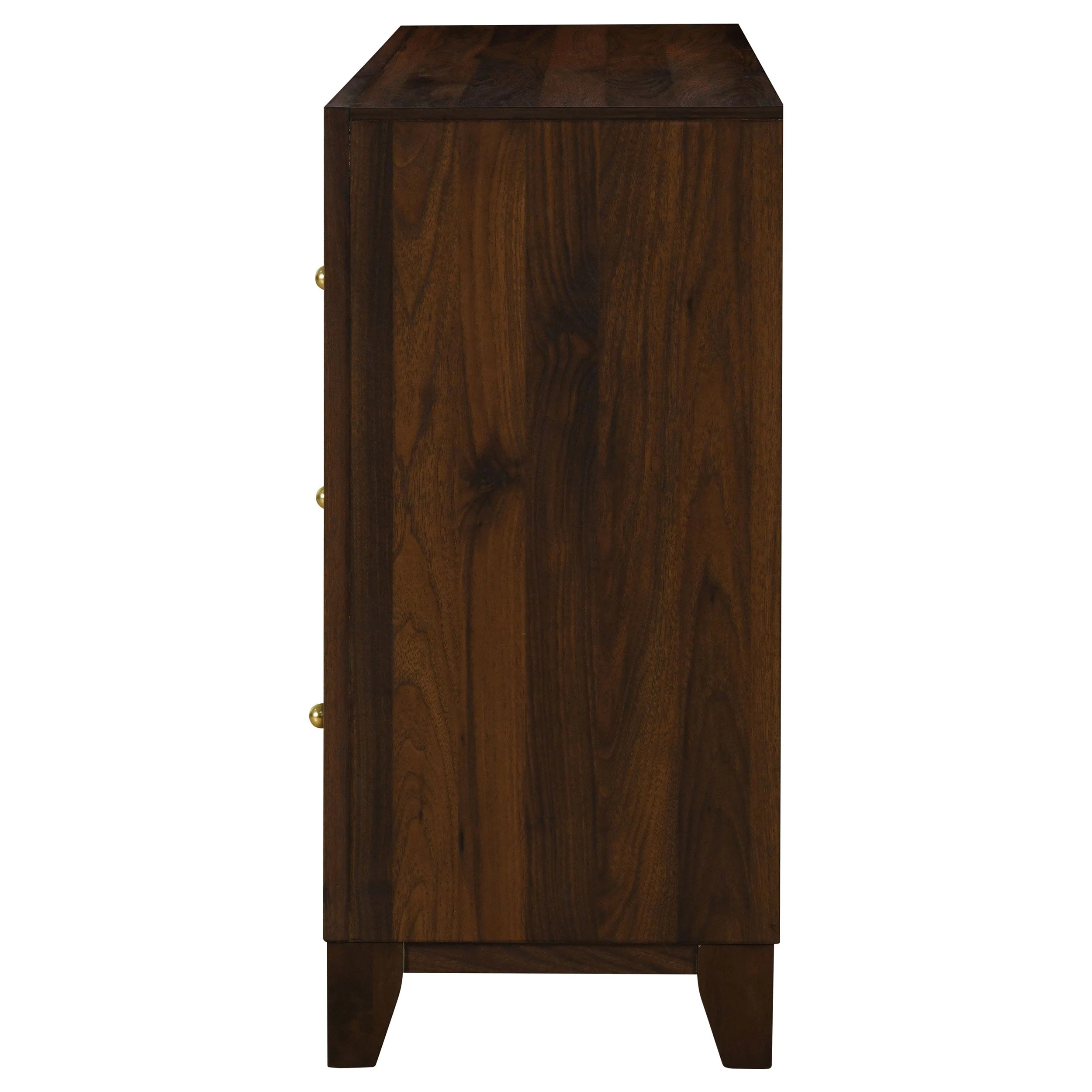 Welsley 6-drawer Dresser Cabinet Walnut - Image 6