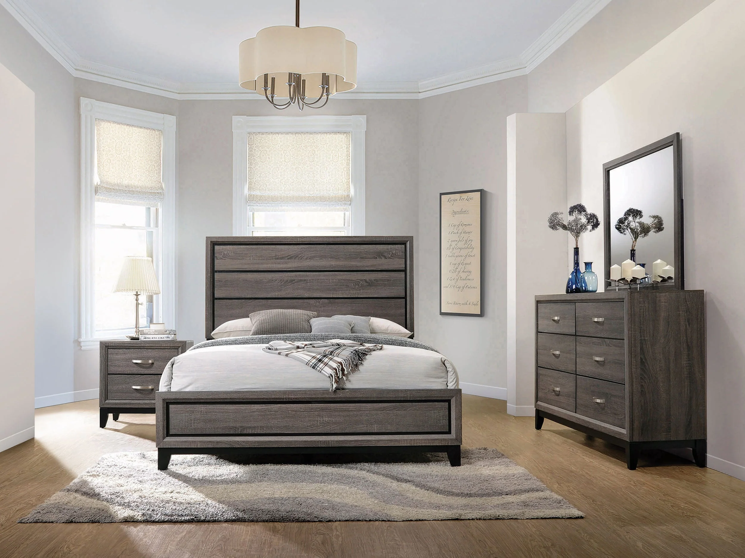 Watson Bedroom Set Grey Oak - Image 15