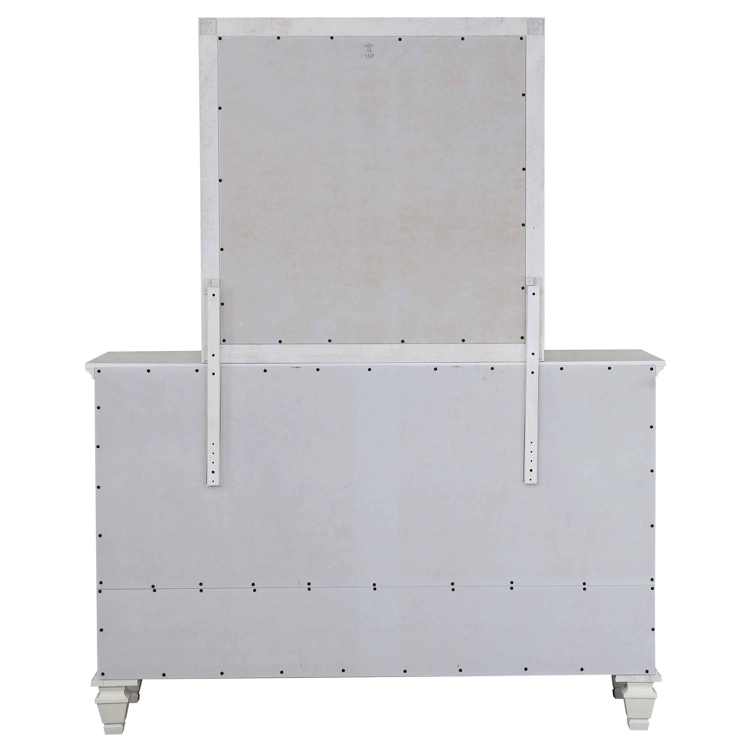 Sandy Beach 11-drawer Dresser with Mirror - Image 8