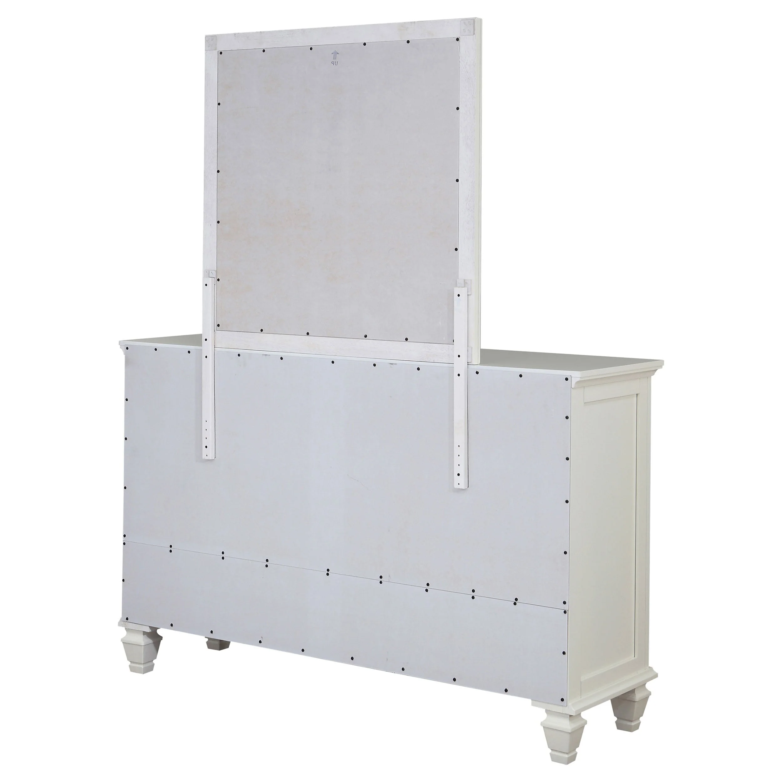 Sandy Beach 11-drawer Dresser with Mirror - Image 9