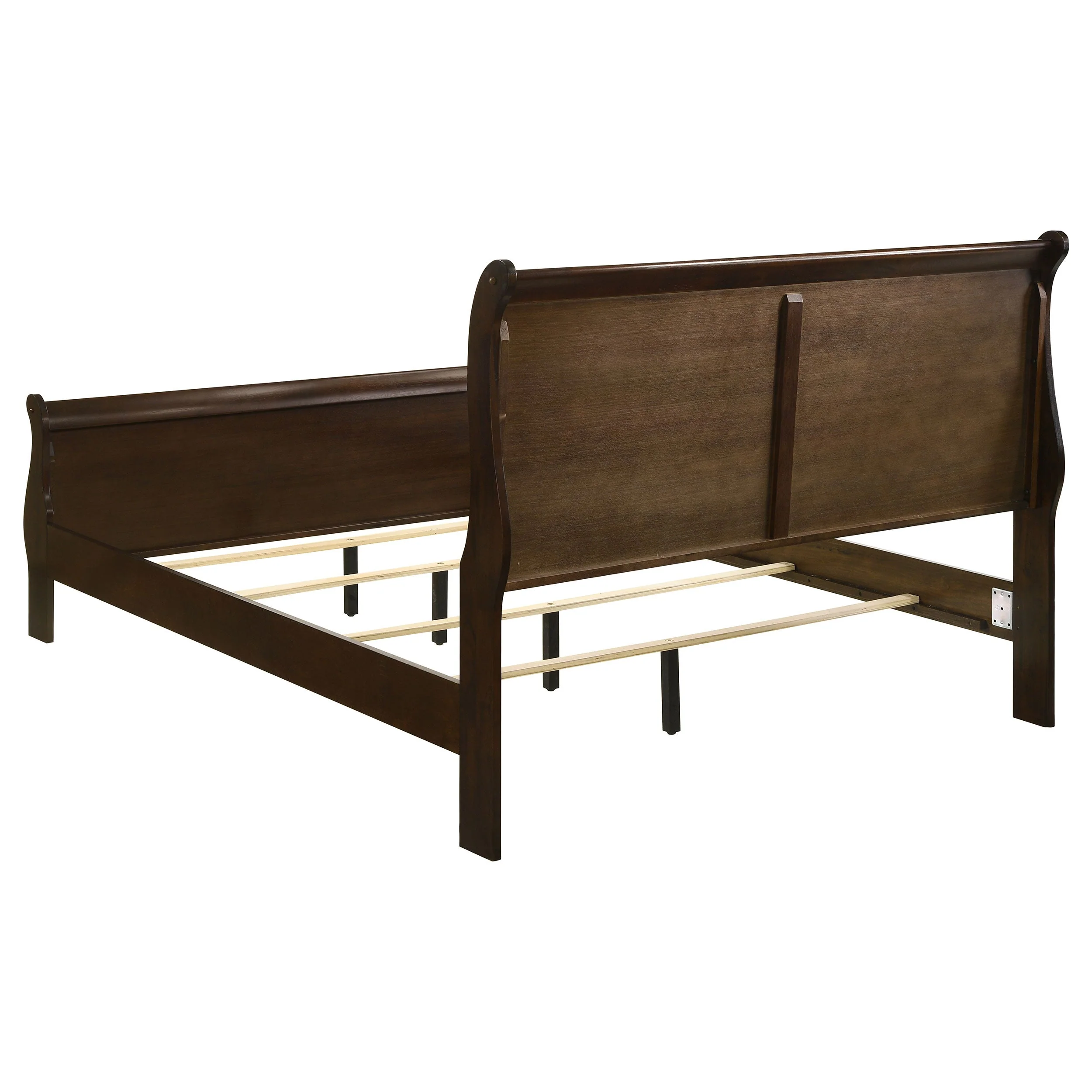 Louis Philippe Wood Sleigh Bed - Image 41