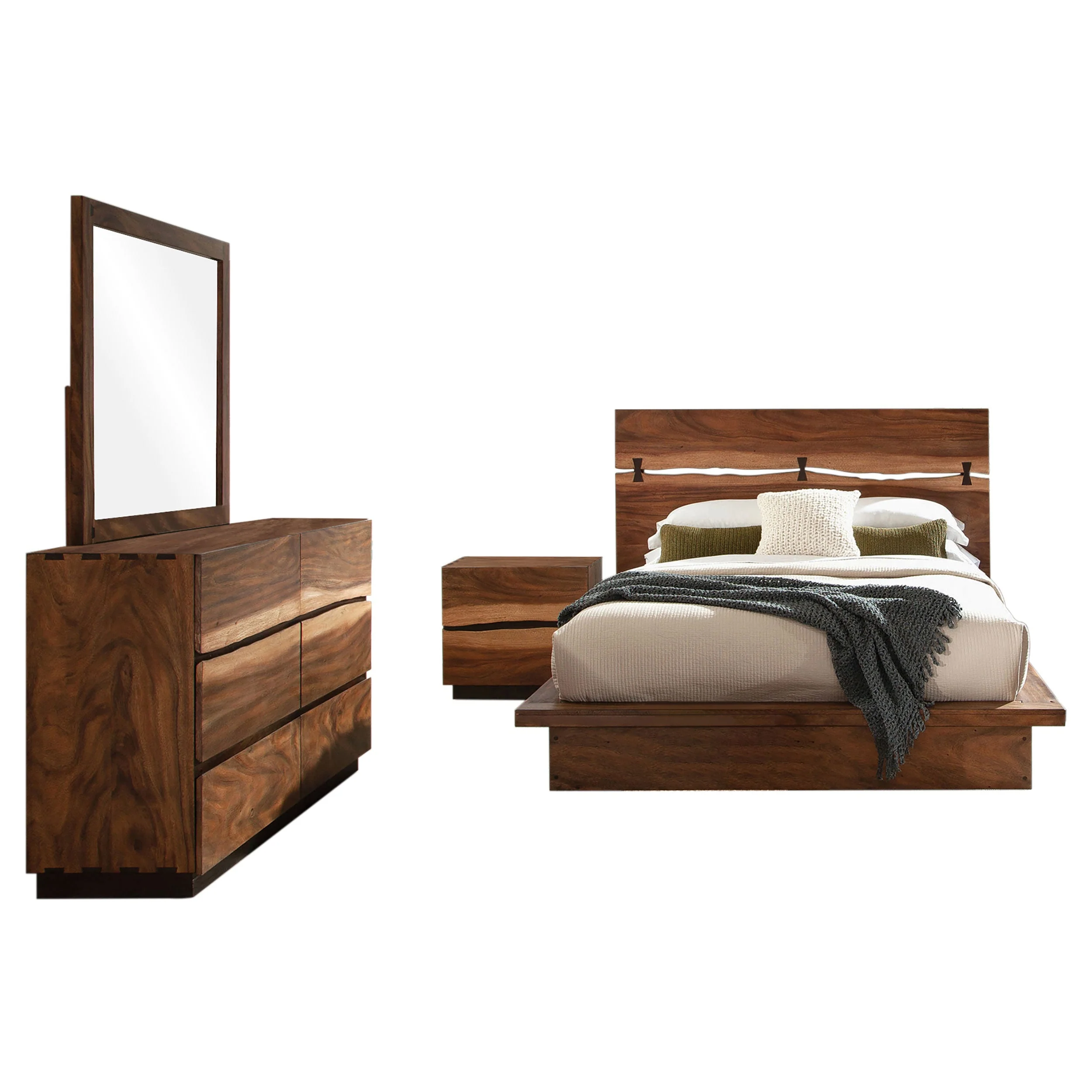 Winslow Bedroom Set Smokey Walnut - Image 13