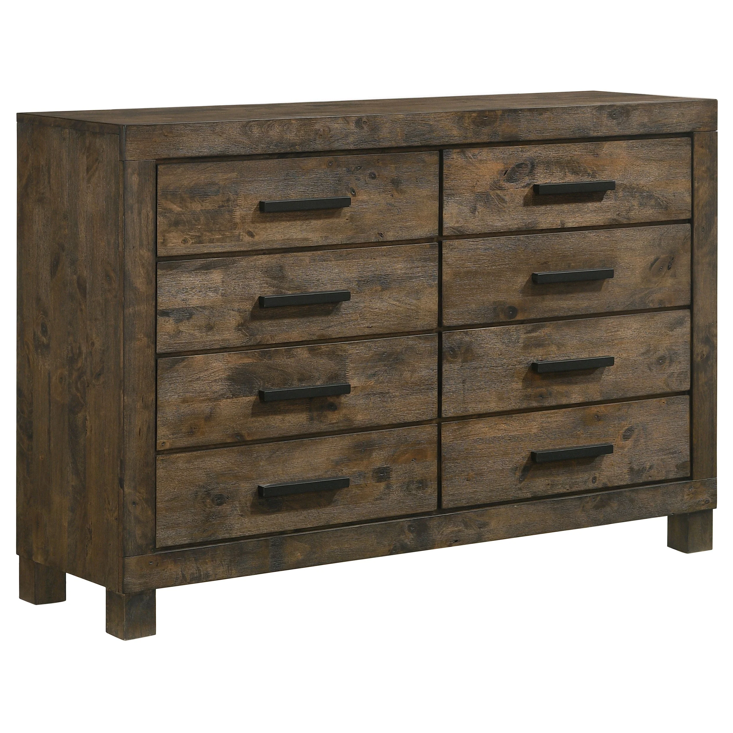 Woodmont Bedroom Set Rustic Golden Brown - Image 47