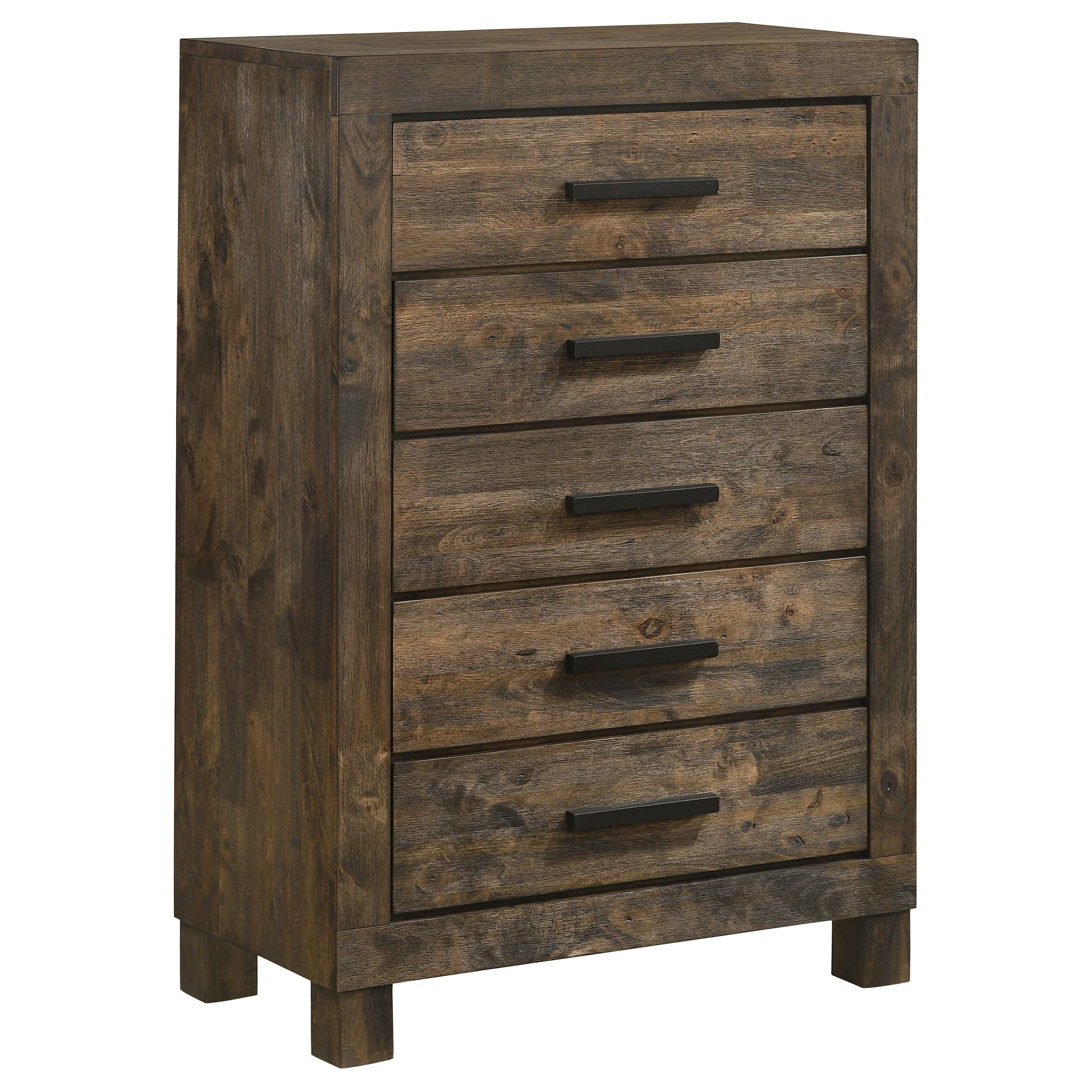 Woodmont Bedroom Set Rustic Golden Brown - Image 72
