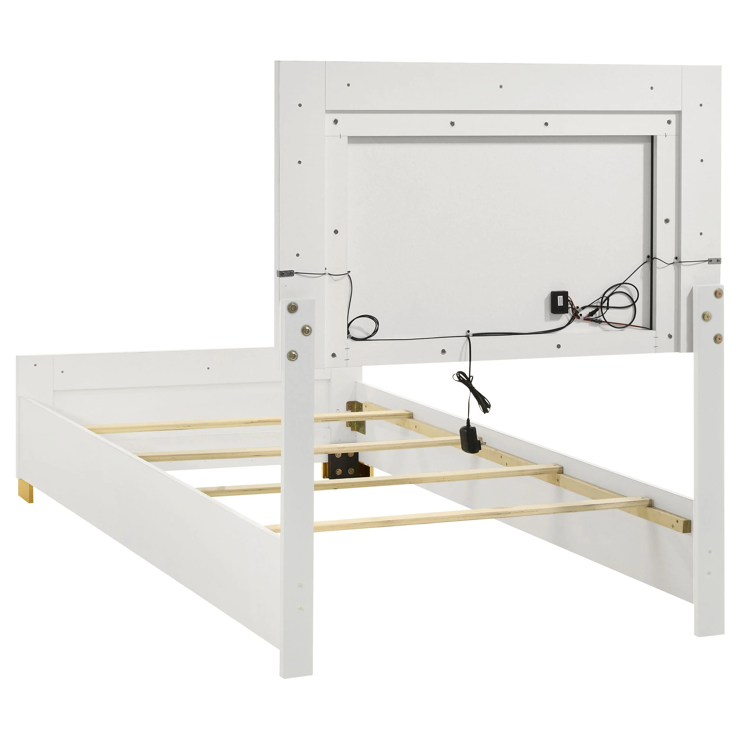Marceline Wood LED Panel Bed - Image 40